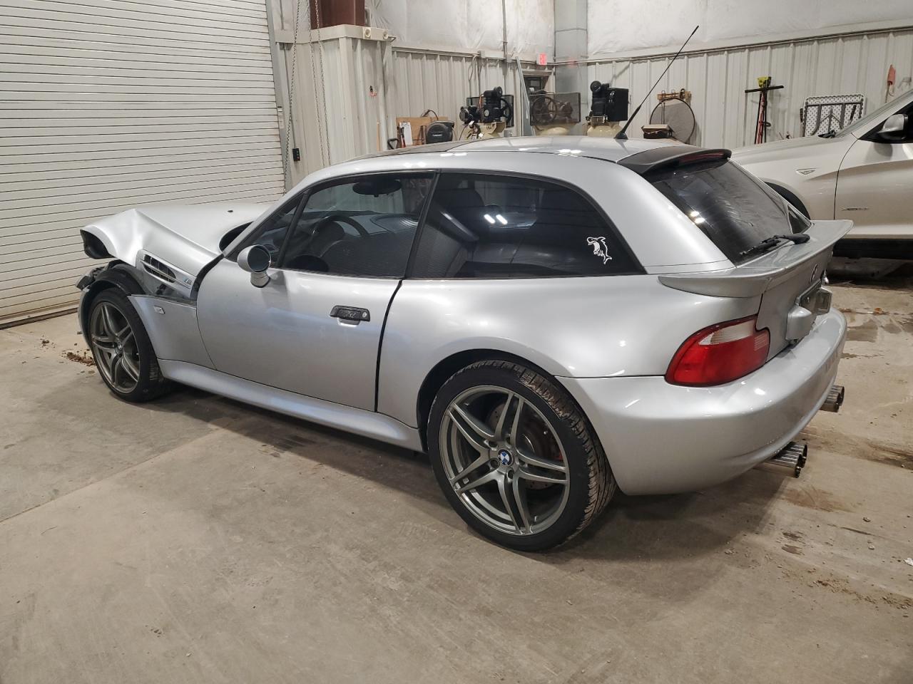 1999 Bmw M Coupe Silver vin: WBSCM9331XLC61007
