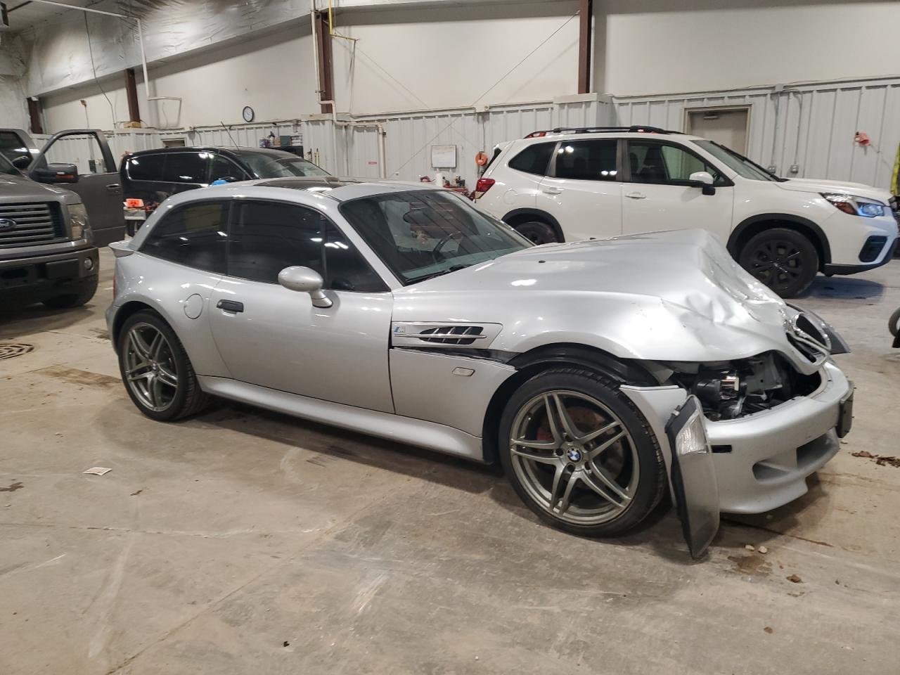 1999 Bmw M Coupe Silver vin: WBSCM9331XLC61007