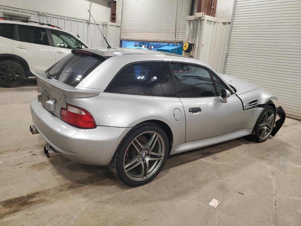 1999 Bmw M Coupe Silver vin: WBSCM9331XLC61007