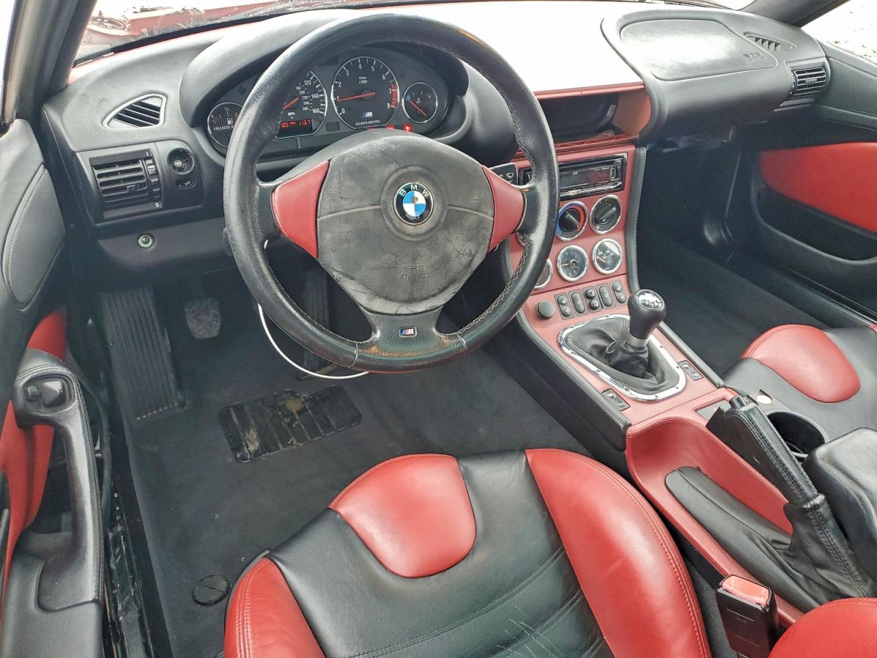 1999 Bmw M Coupe Silver vin: WBSCM9339XLC60736
