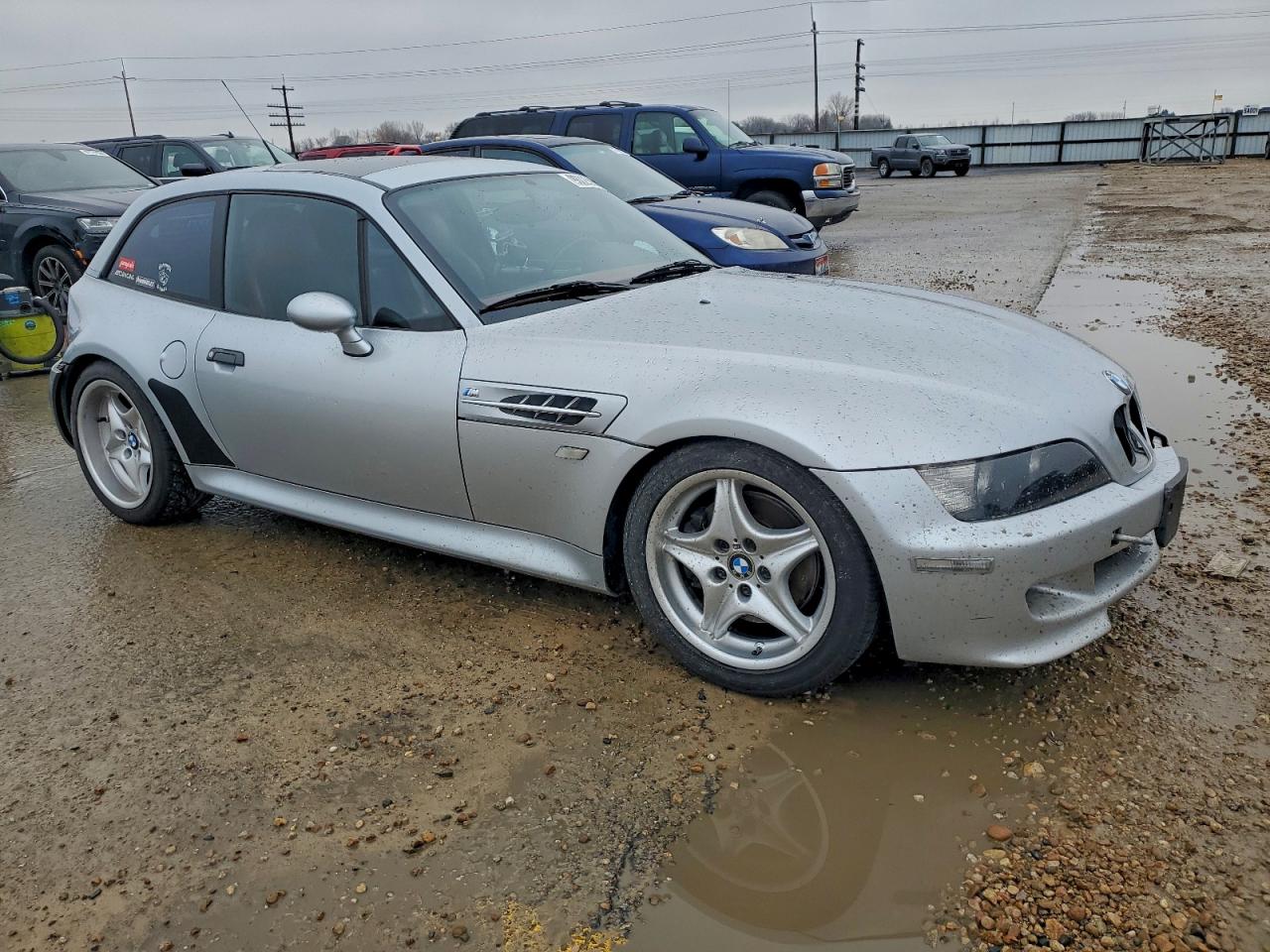 1999 Bmw M Coupe Silver vin: WBSCM9339XLC60736