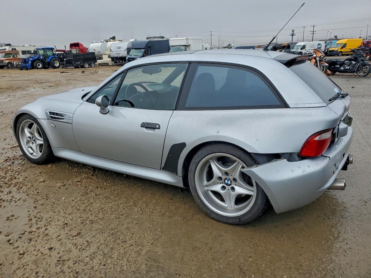 1999 Bmw M Coupe Silver vin: WBSCM9339XLC60736