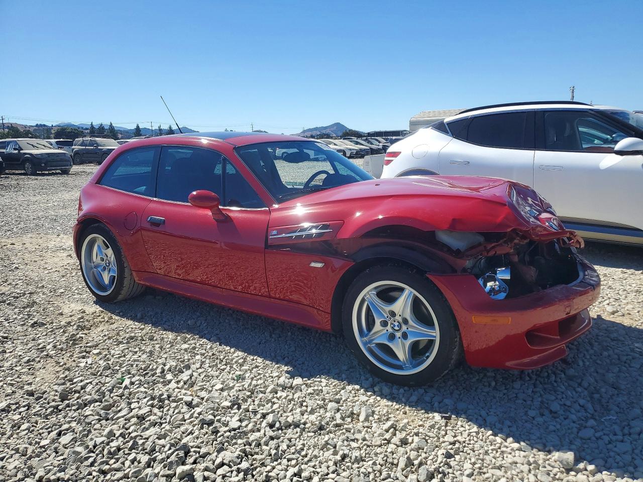 2000 Bmw M Coupe Red vin: WBSCM9341YLC62166