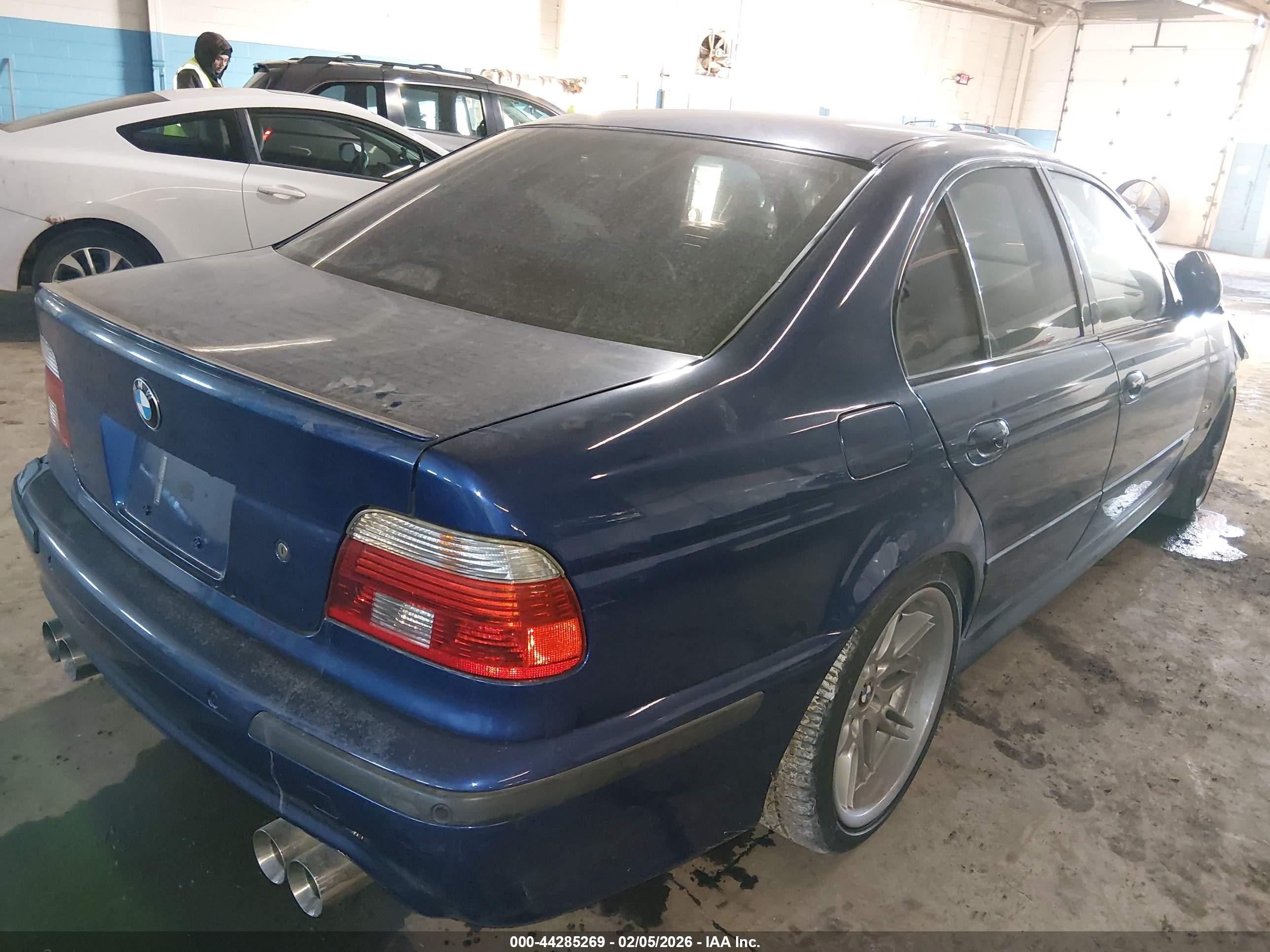 2003 Bmw M5   Blue vin: WBSDE93403CF92410