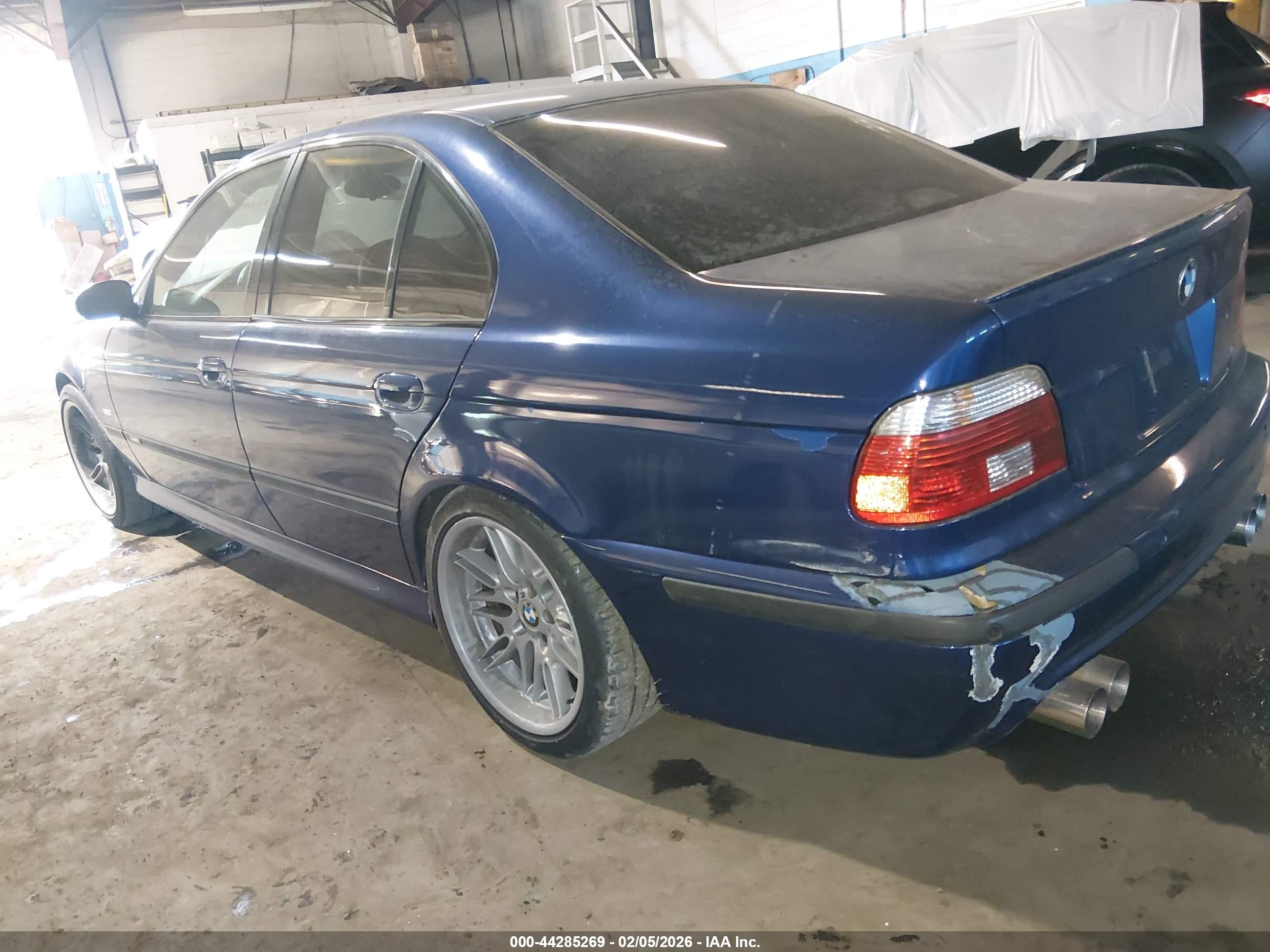 2003 Bmw M5   Blue vin: WBSDE93403CF92410