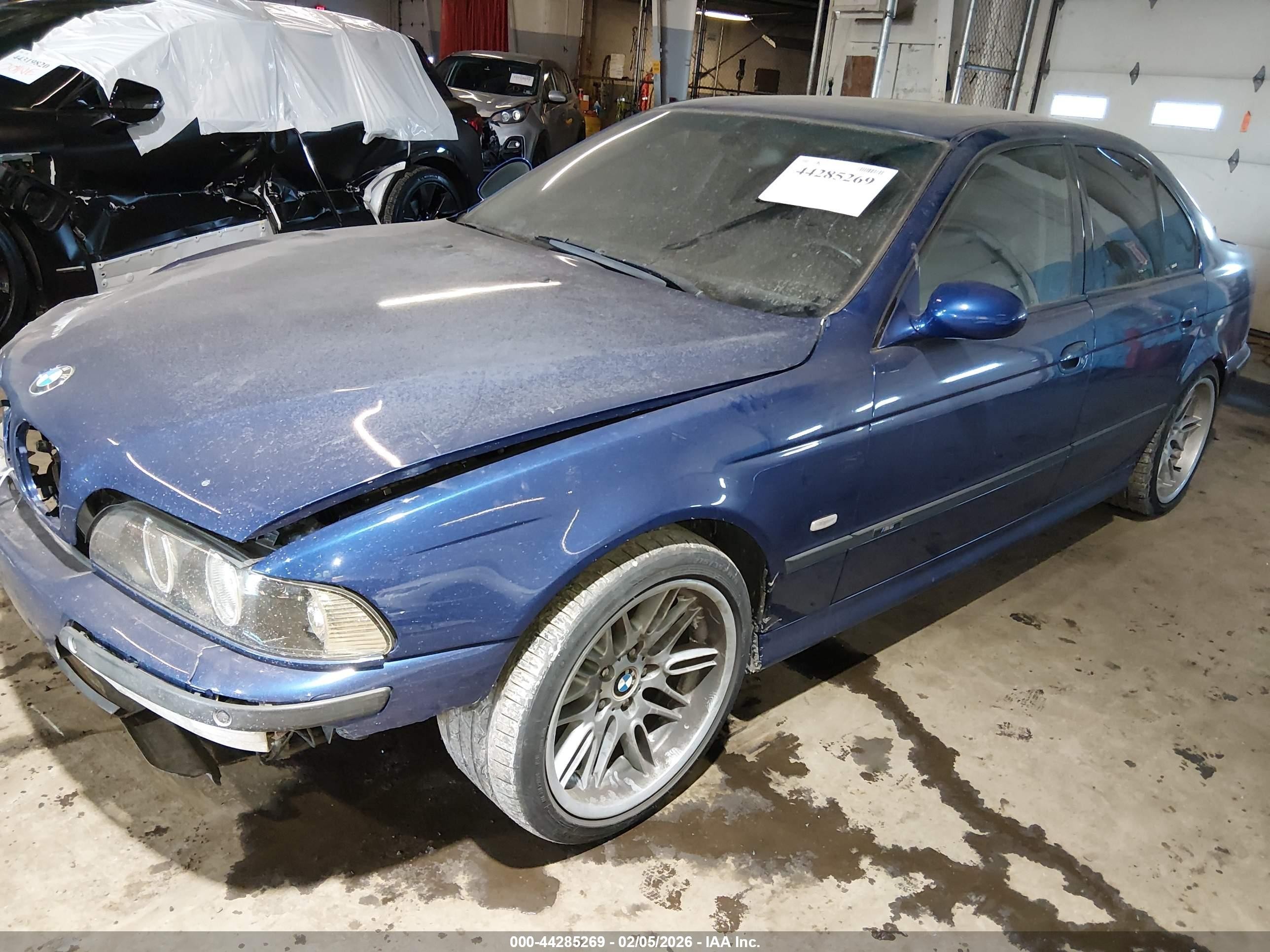 2003 Bmw M5   Blue vin: WBSDE93403CF92410
