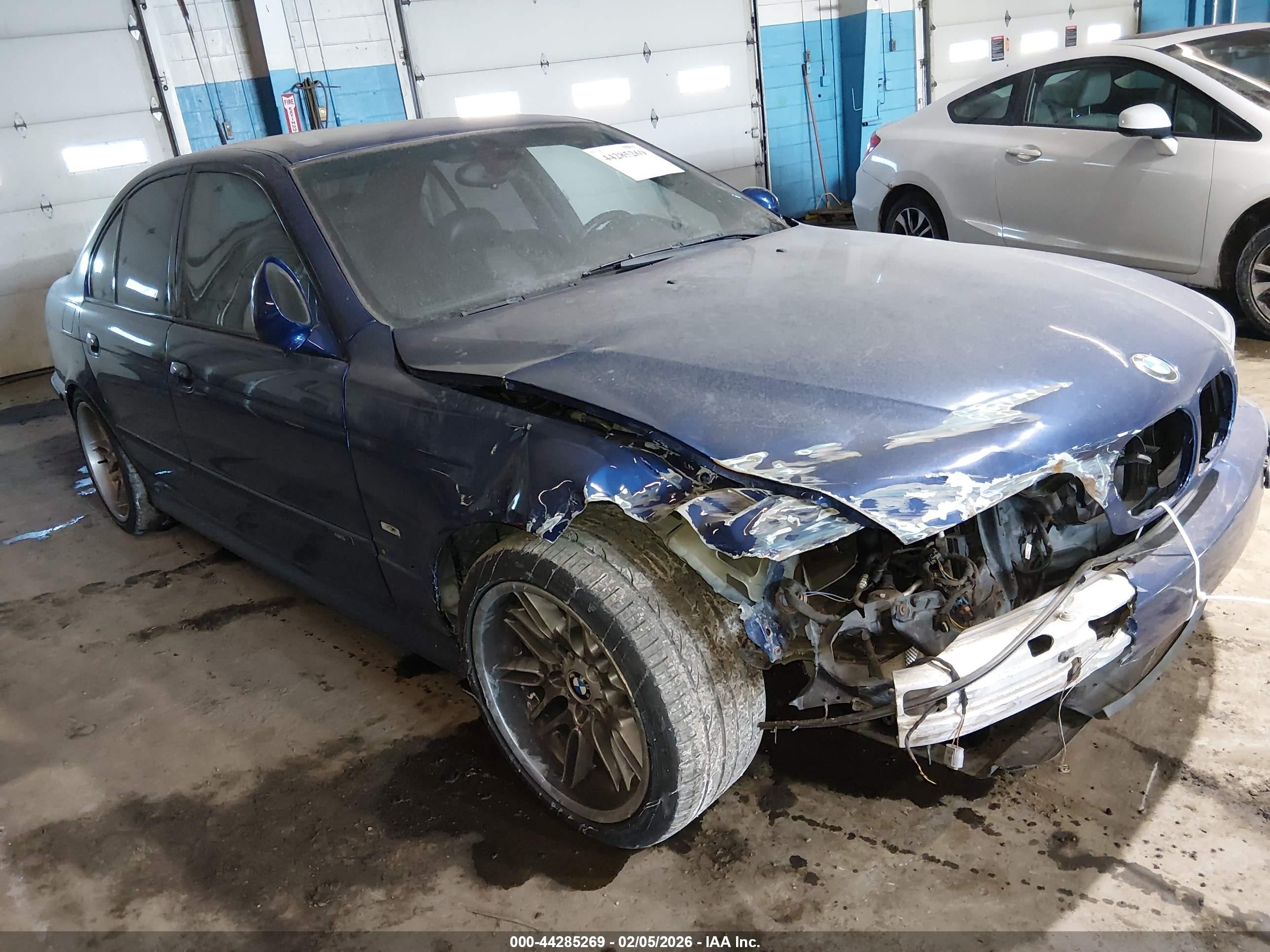 2003 Bmw M5   Blue vin: WBSDE93403CF92410