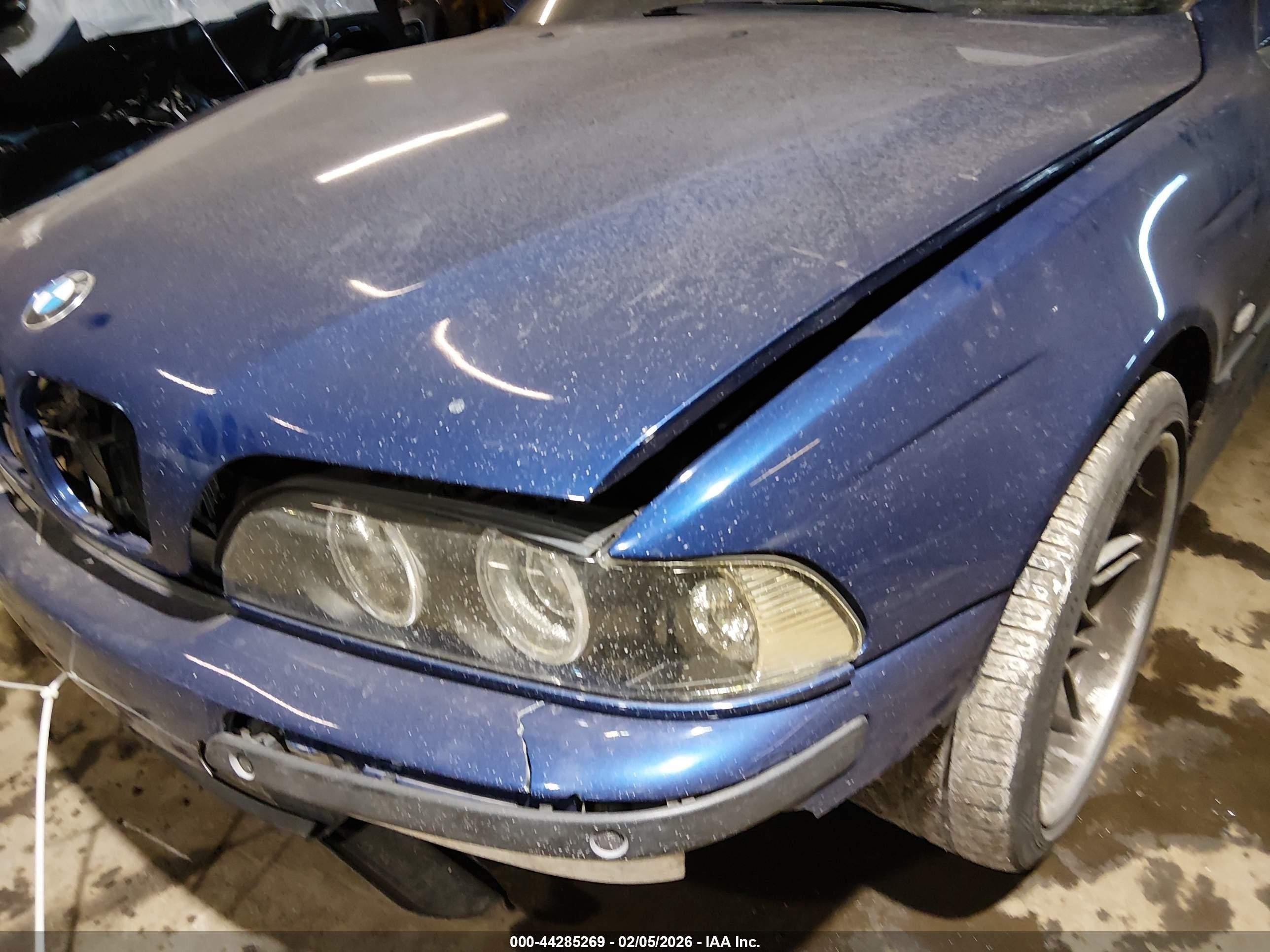 2003 Bmw M5   Blue vin: WBSDE93403CF92410