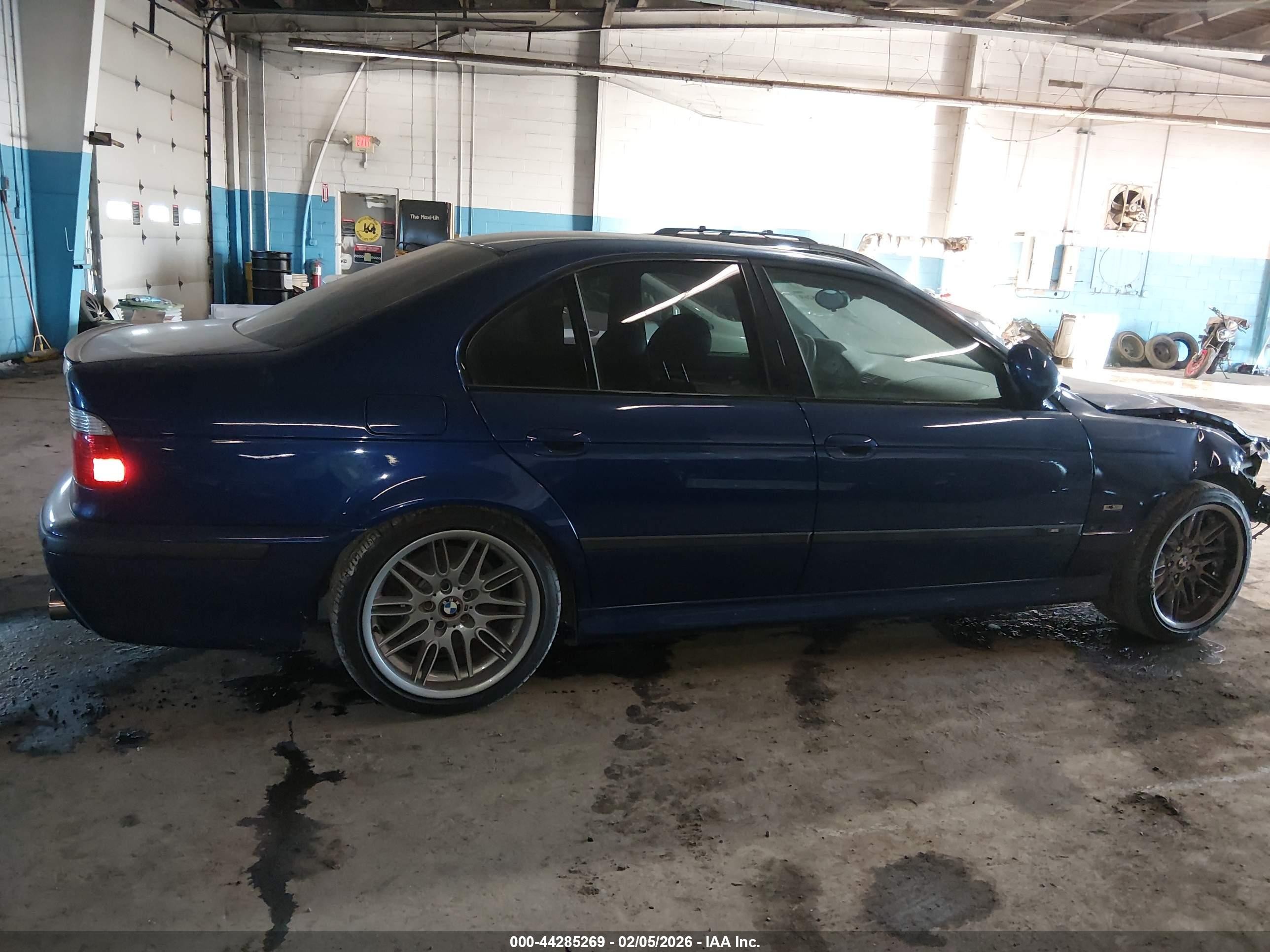 2003 Bmw M5   Blue vin: WBSDE93403CF92410