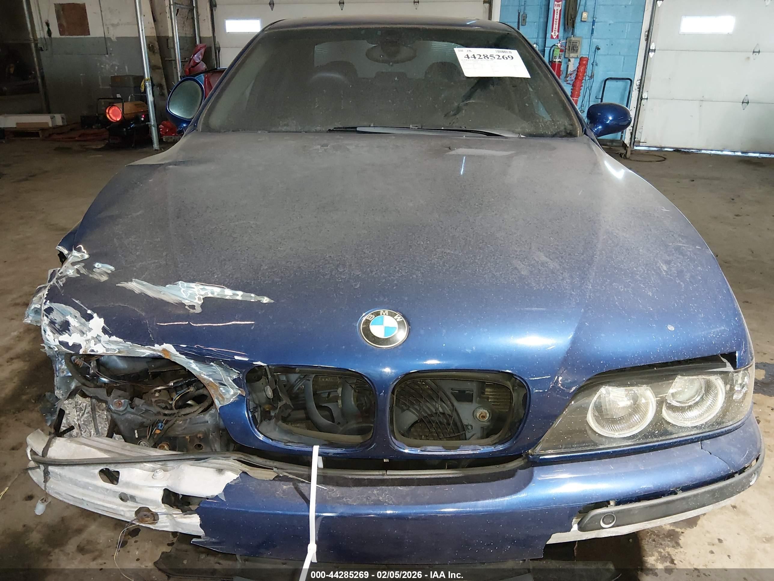 2003 Bmw M5   Blue vin: WBSDE93403CF92410