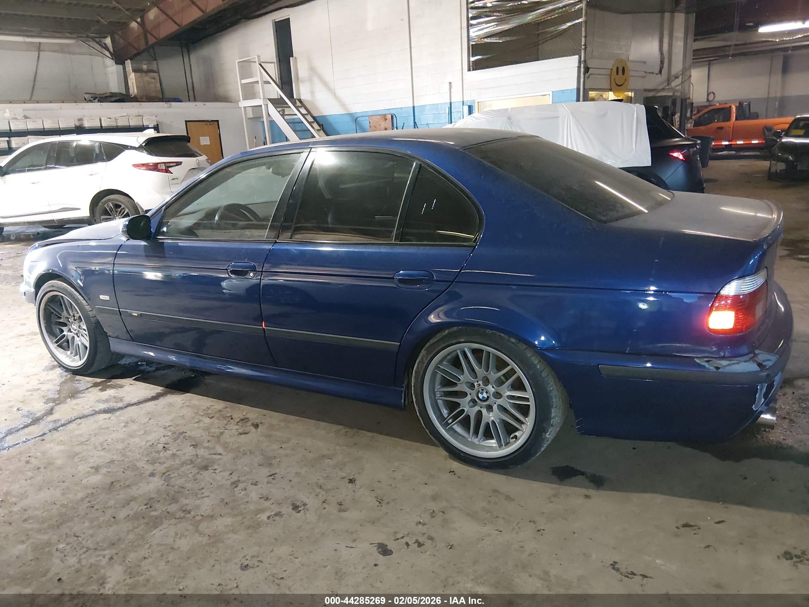 2003 Bmw M5   Blue vin: WBSDE93403CF92410