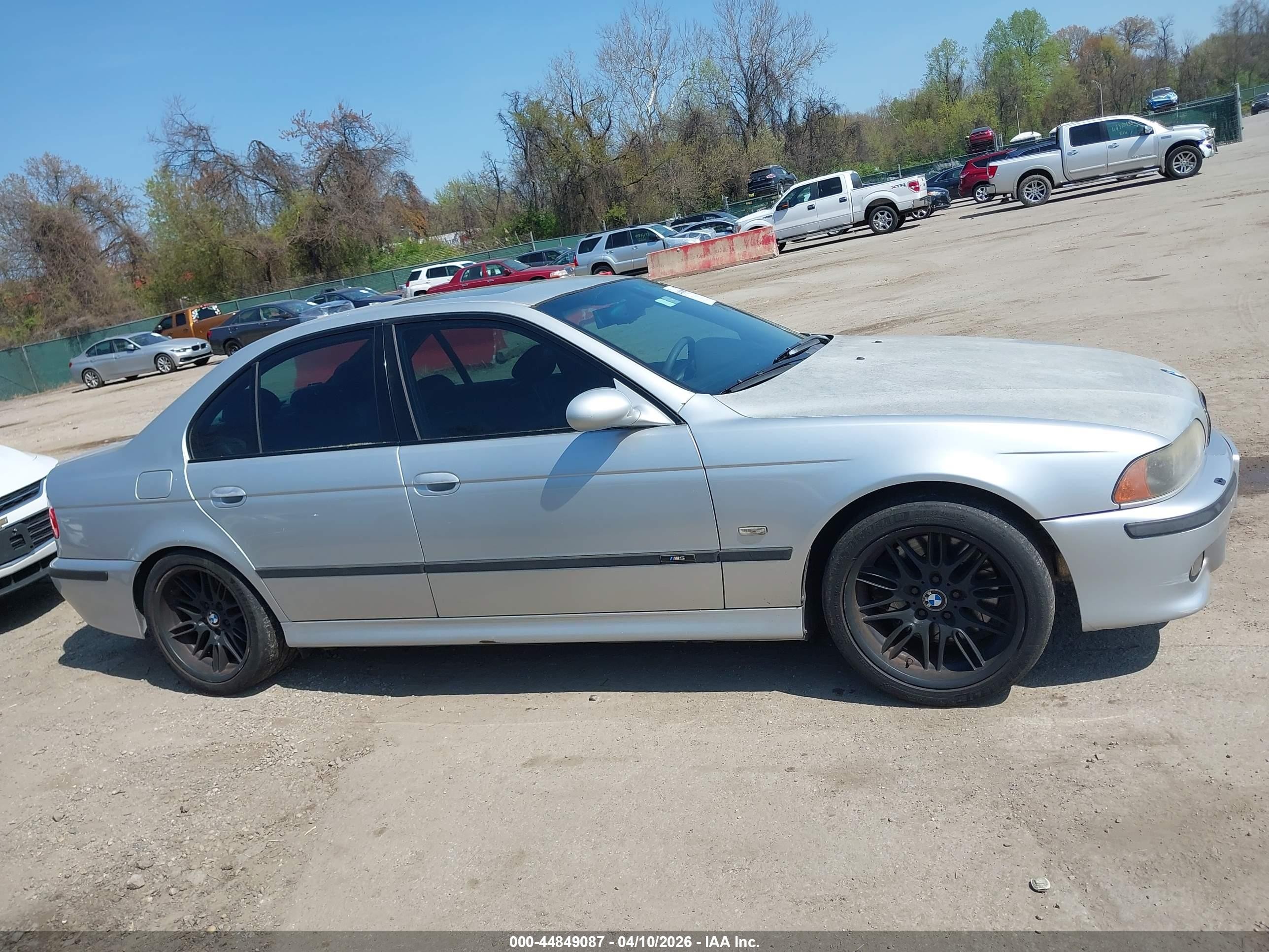 2001 Bmw M5   Silver vin: WBSDE93411BZ99281