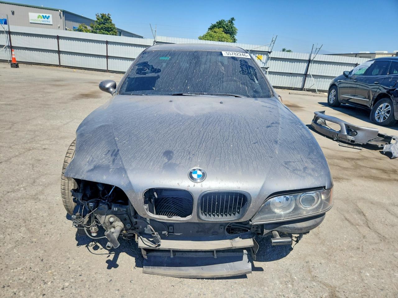 2002 Bmw M5 Gray vin: WBSDE93422CF90107