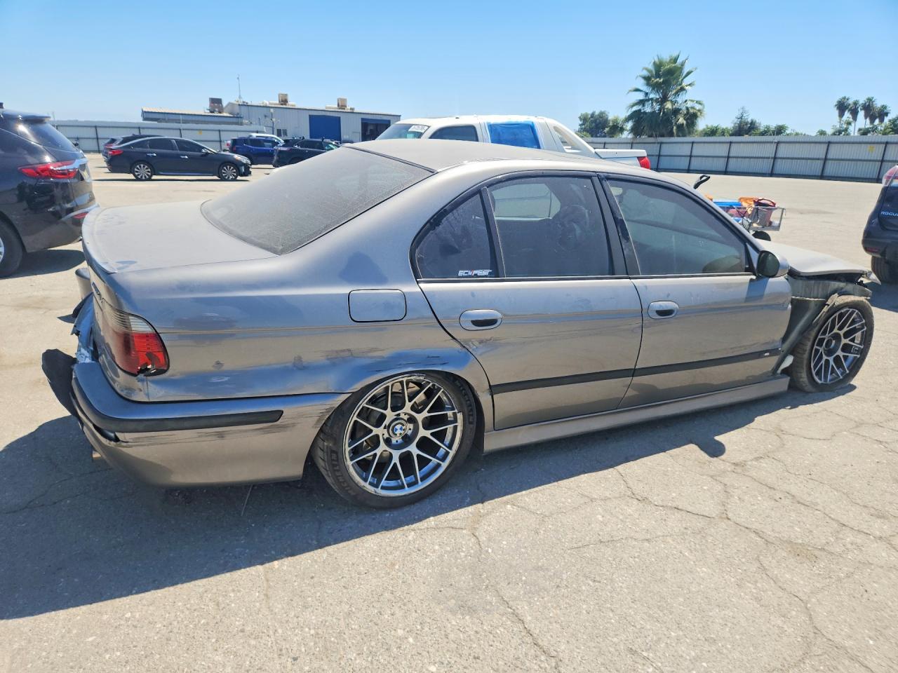 2002 Bmw M5 Gray vin: WBSDE93422CF90107