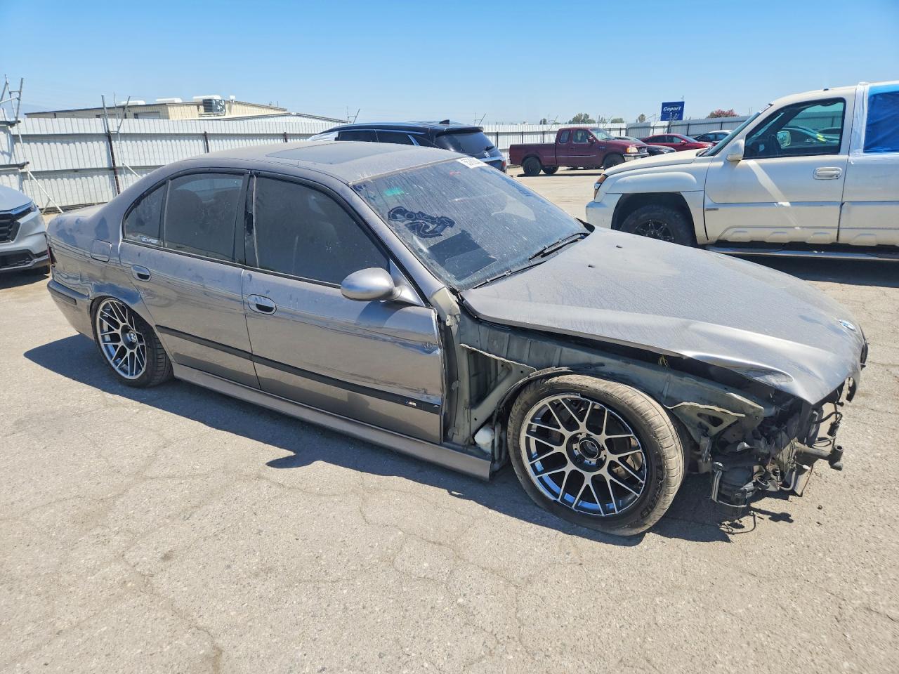 2002 Bmw M5 Gray vin: WBSDE93422CF90107