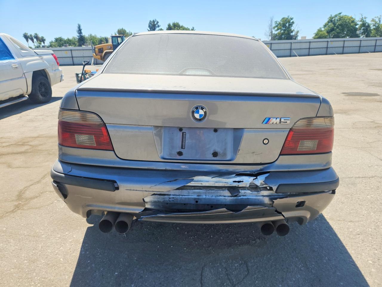 2002 Bmw M5 Gray vin: WBSDE93422CF90107