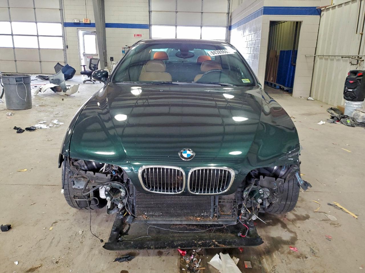 2001 Bmw M5 Green vin: WBSDE93431BZ97807