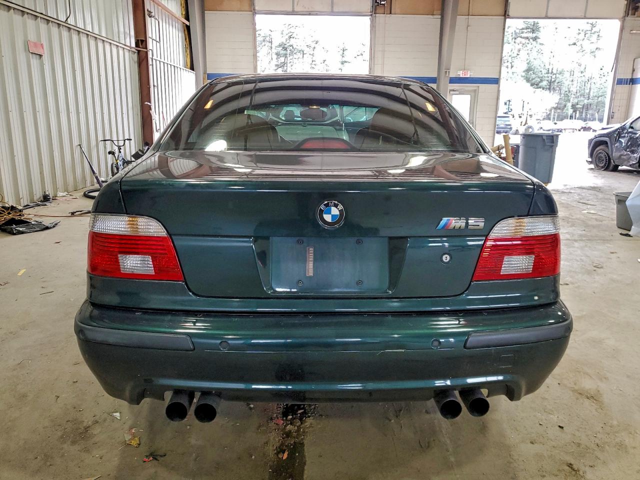 2001 Bmw M5 Green vin: WBSDE93431BZ97807