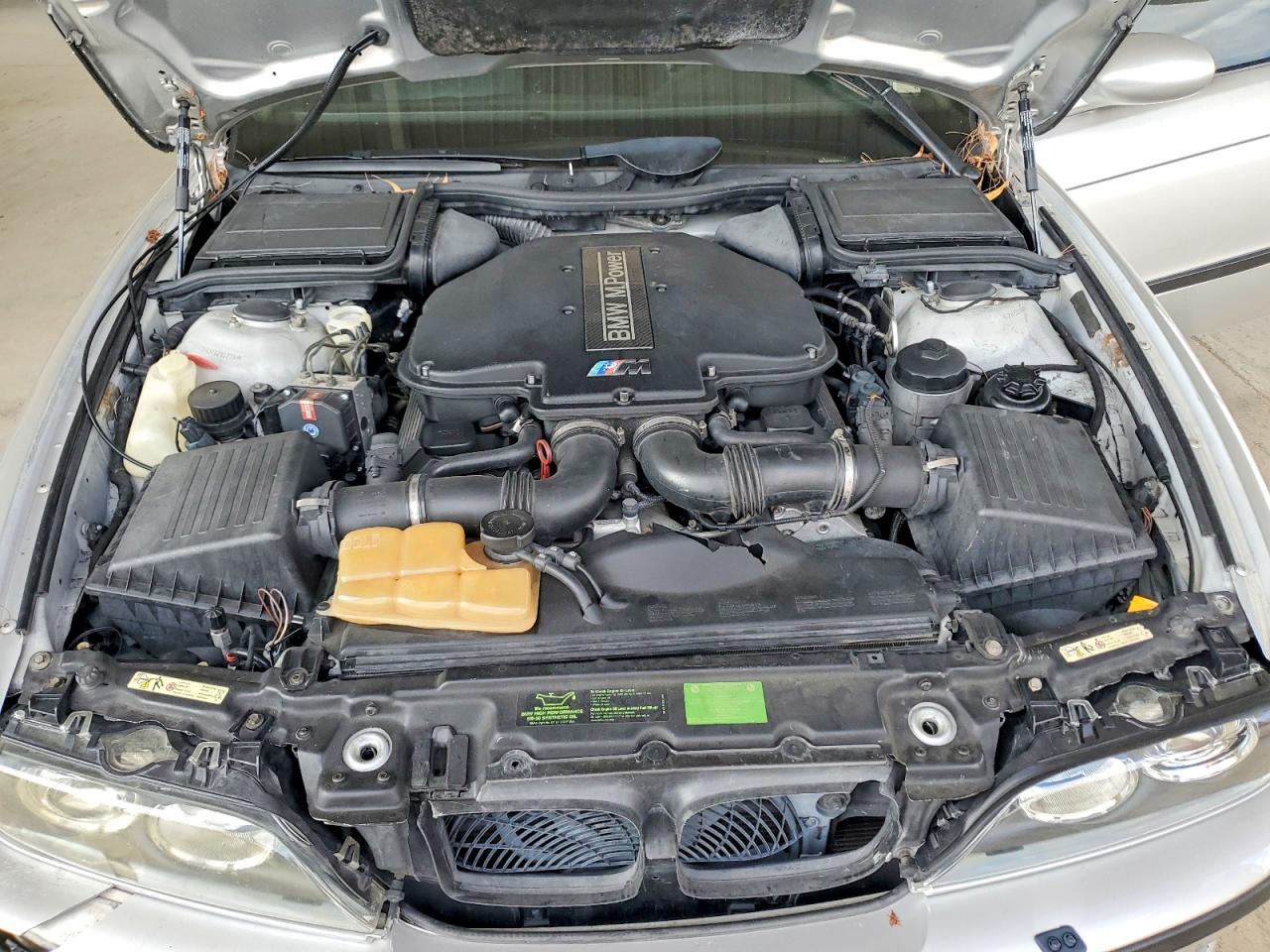 2000 Bmw M5 Silver vin: WBSDE9345YBZ95776