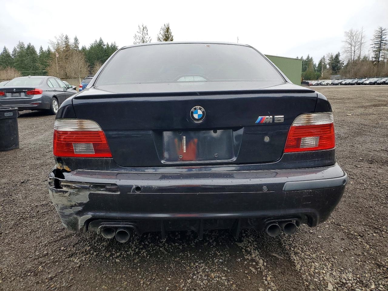 2002 Bmw M5 Black vin: WBSDE93462CF90580