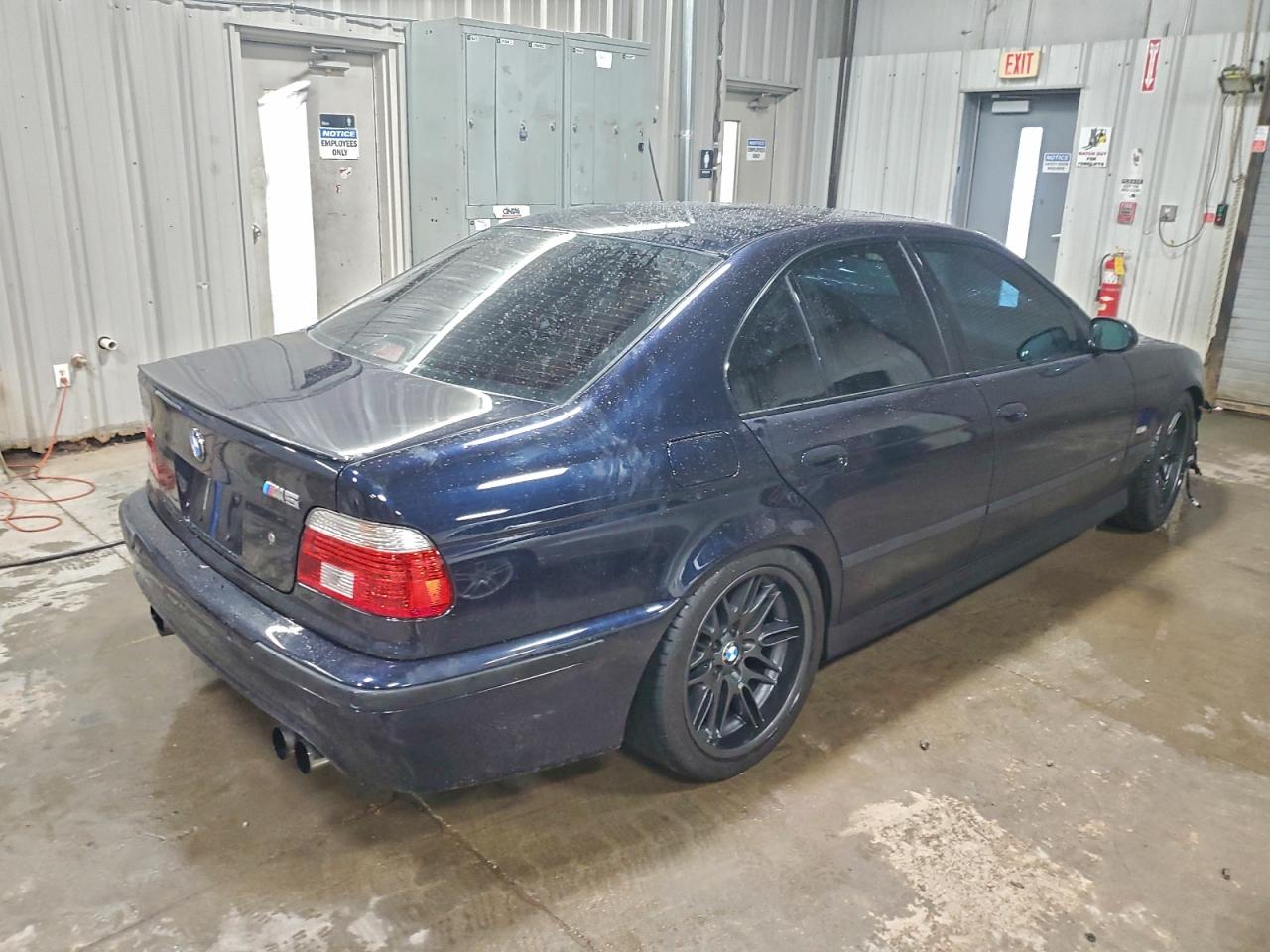 2002 Bmw M5 Blue vin: WBSDE93472CF91639