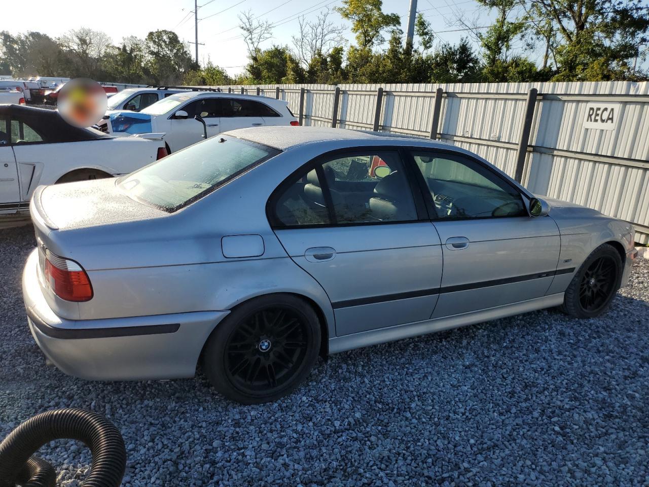 2002 Bmw M5 Silver vin: WBSDE93492CF90296
