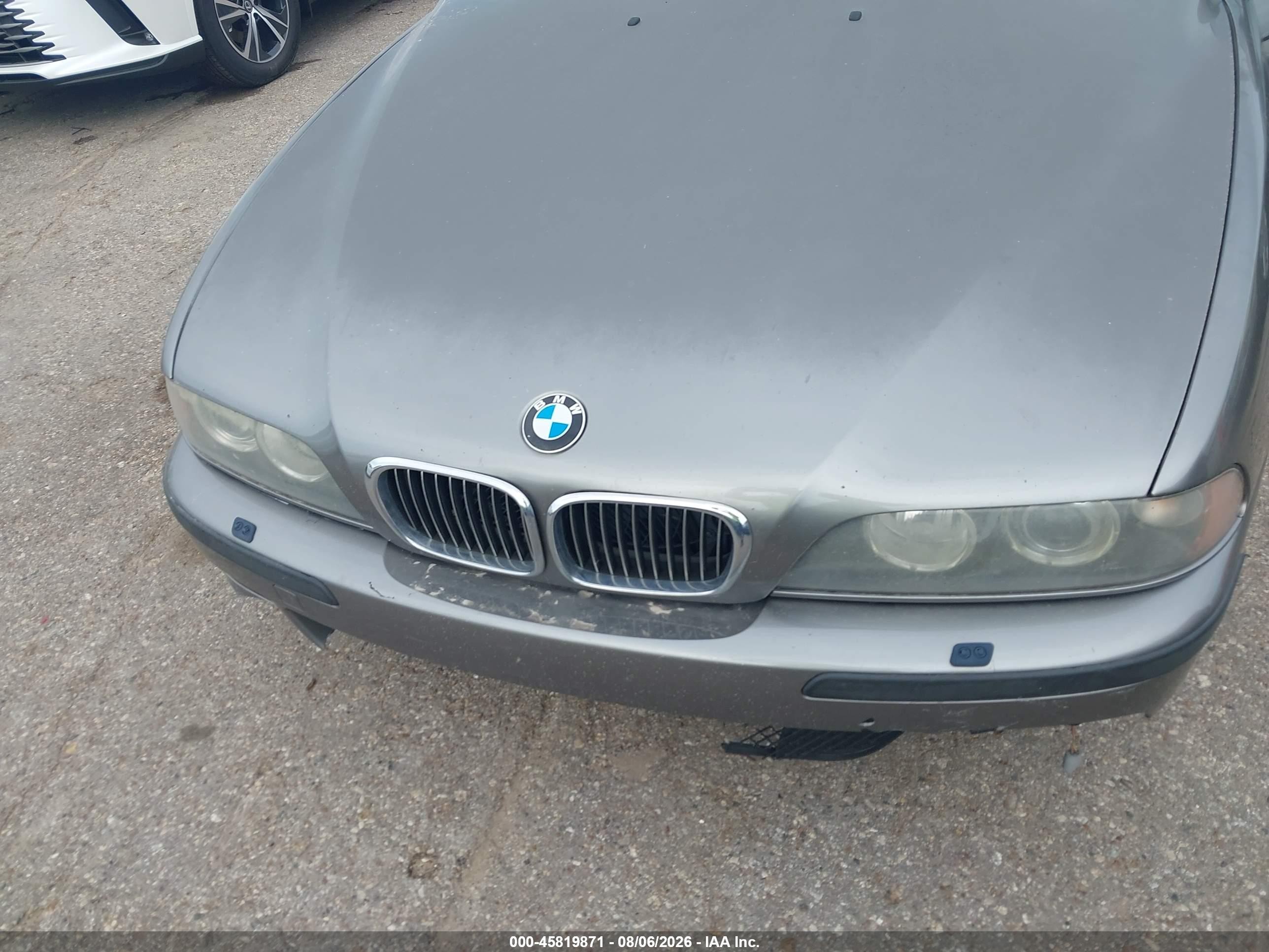 2002 Bmw M5   Серый vin: WBSDE934X2CF90419