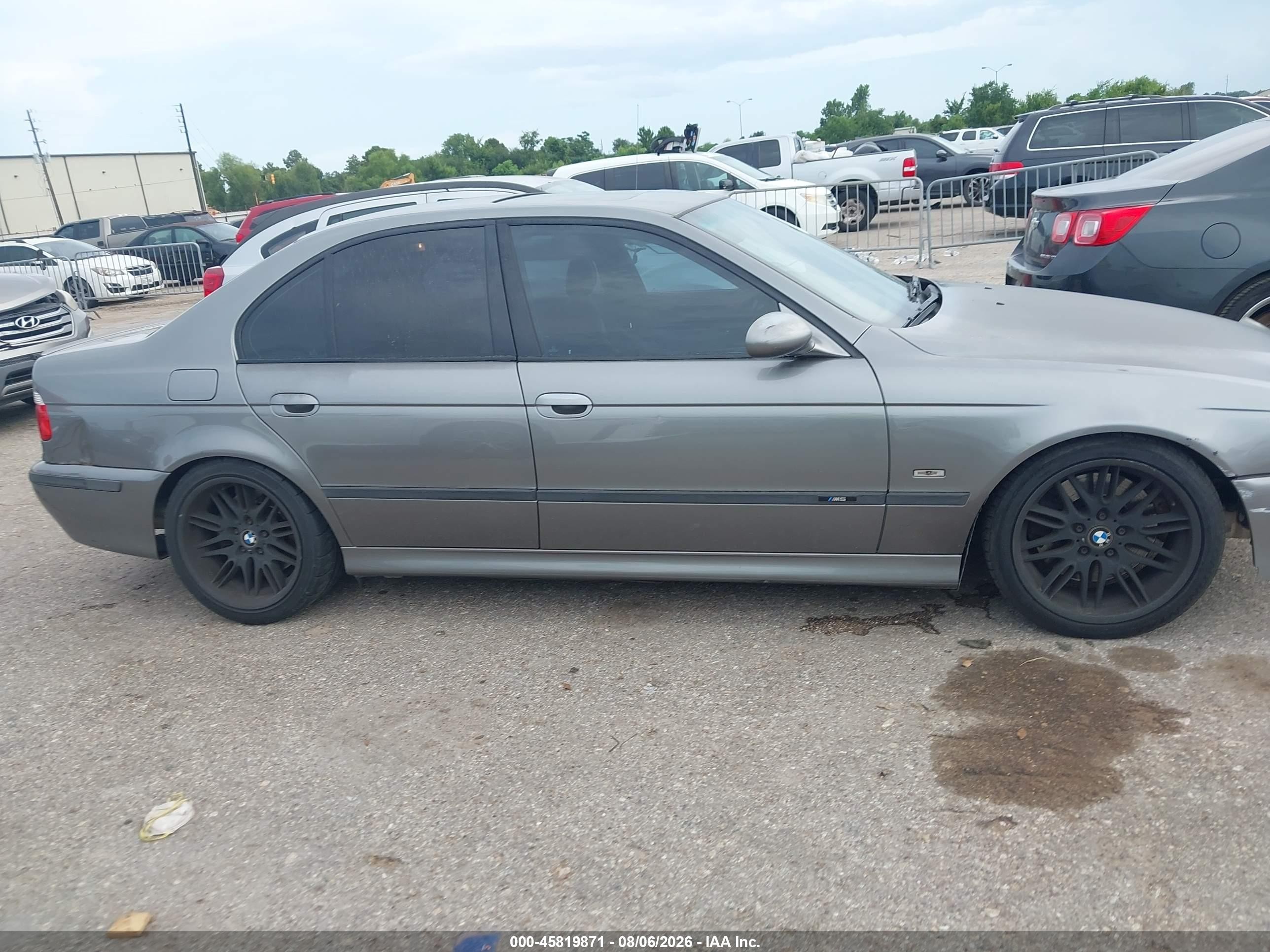 2002 Bmw M5   Серый vin: WBSDE934X2CF90419