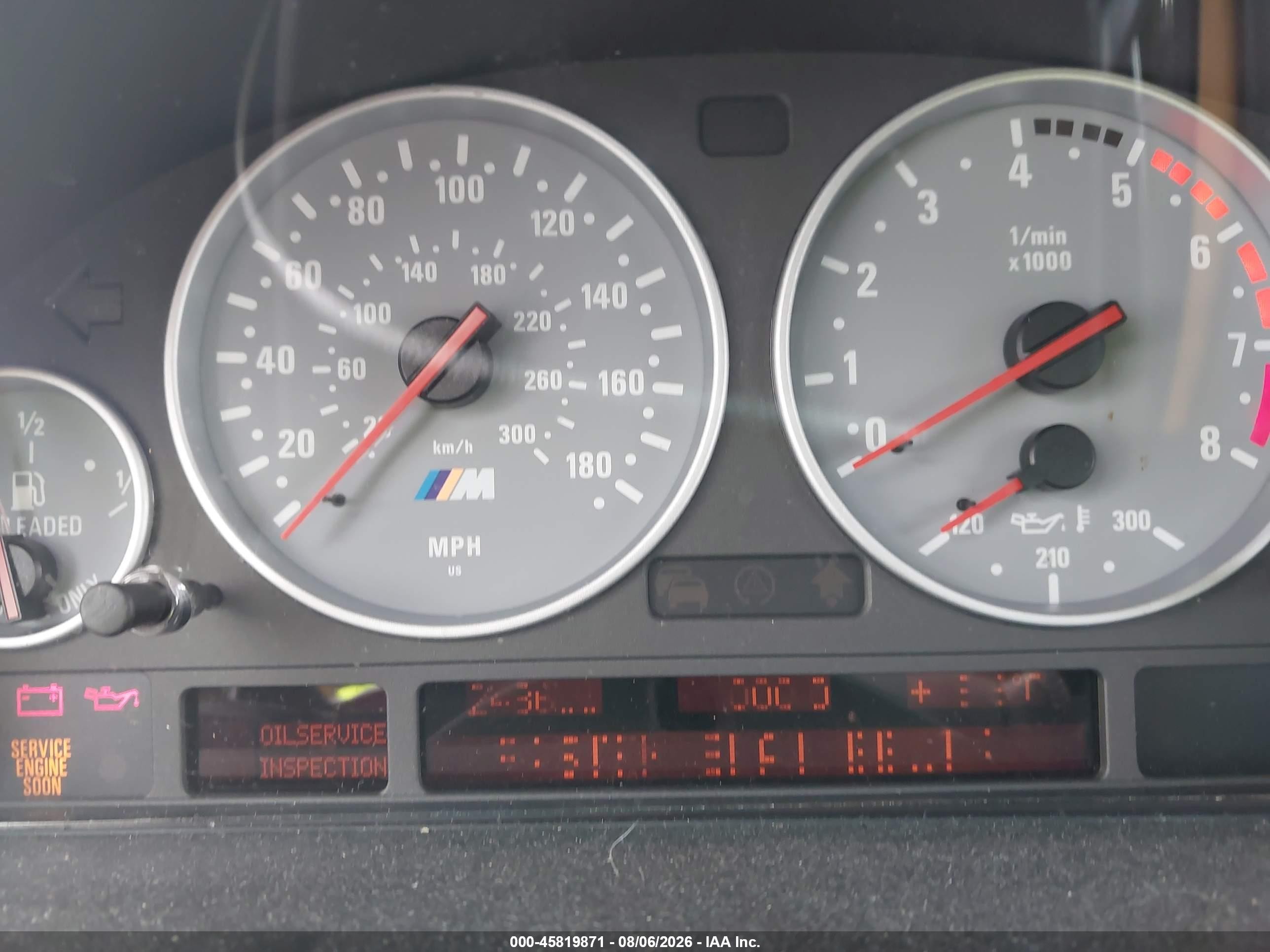 2002 Bmw M5   Серый vin: WBSDE934X2CF90419