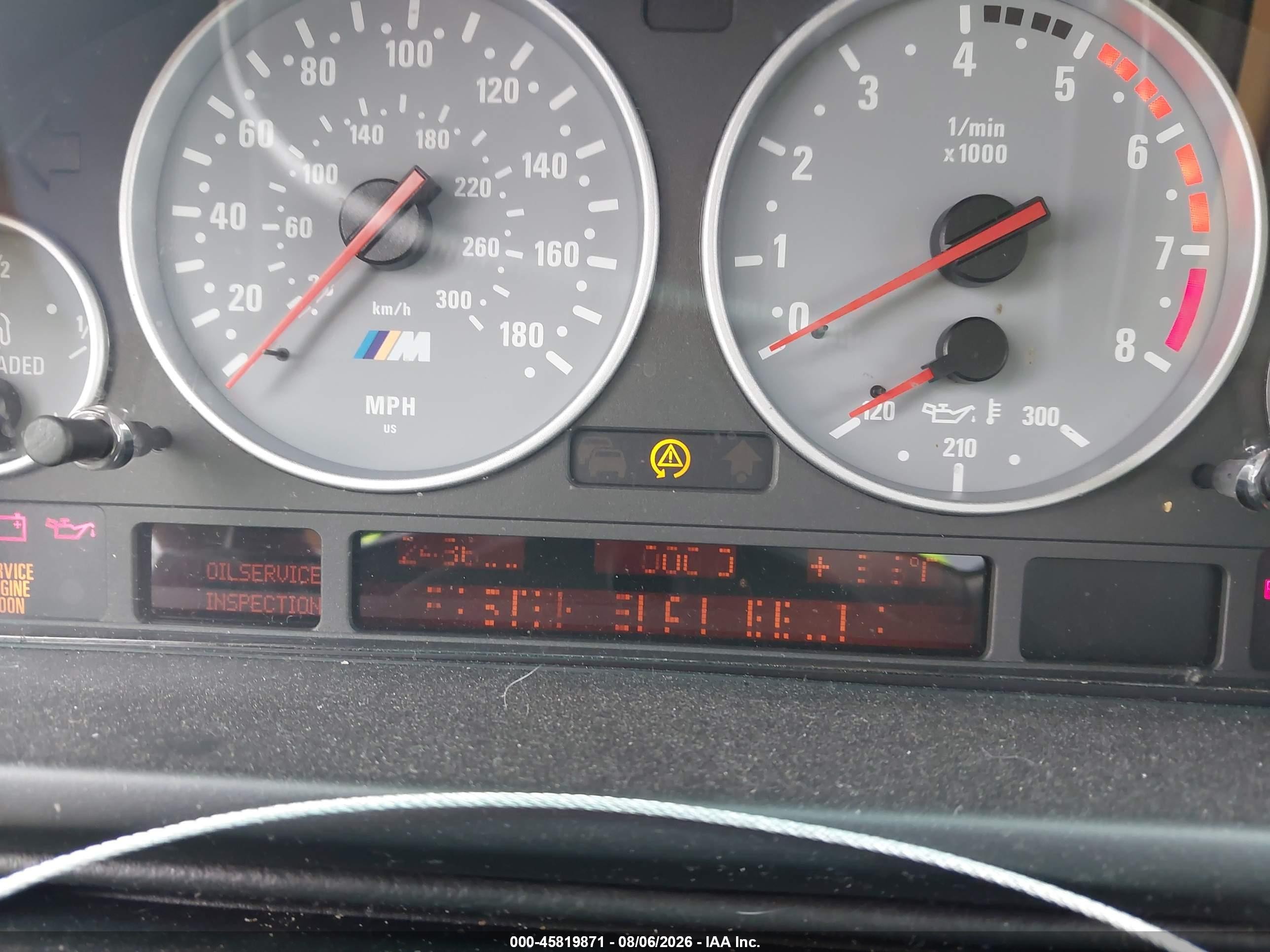 2002 Bmw M5   Серый vin: WBSDE934X2CF90419