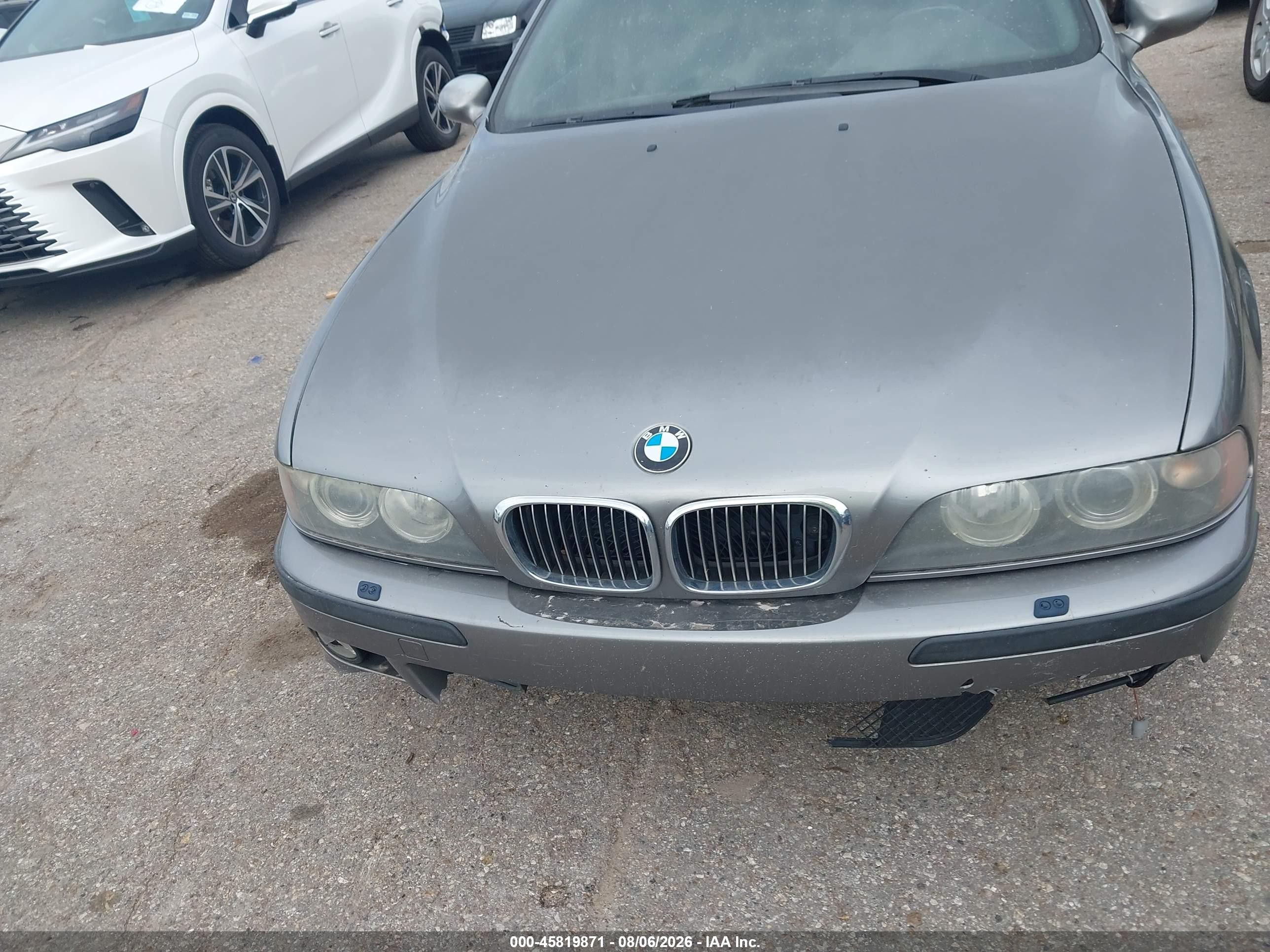2002 Bmw M5   Серый vin: WBSDE934X2CF90419