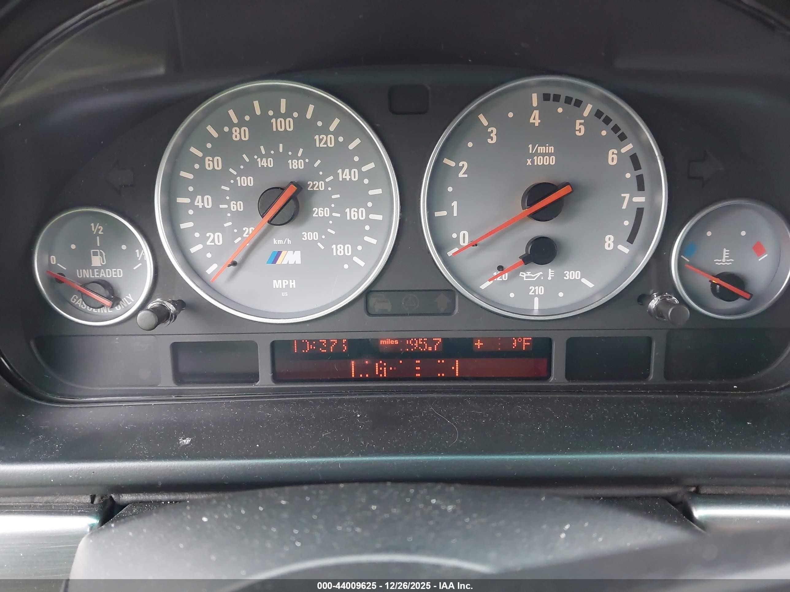 2003 Bmw M5   Black vin: WBSDE934X3CF93936