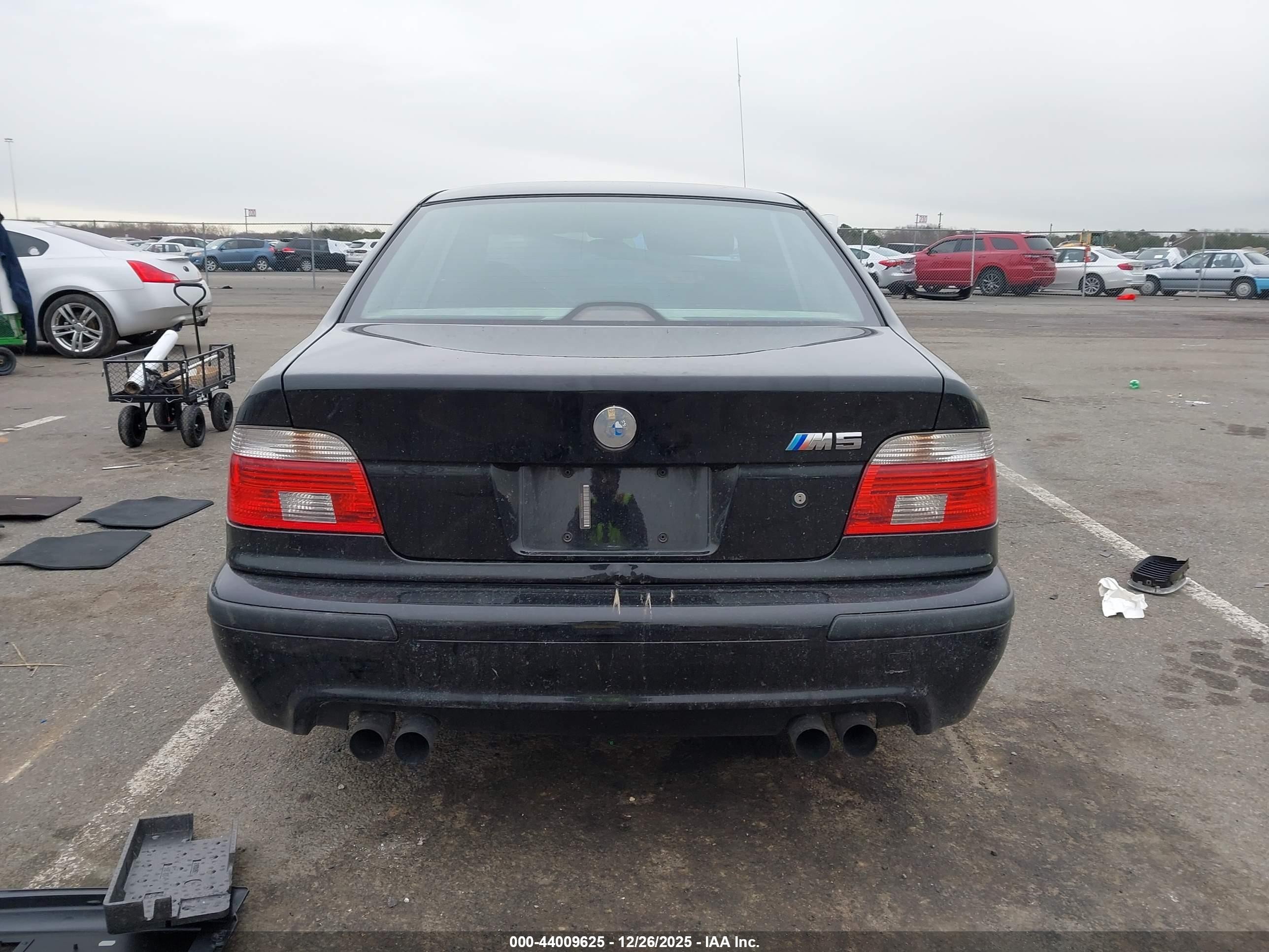 2003 Bmw M5   Black vin: WBSDE934X3CF93936