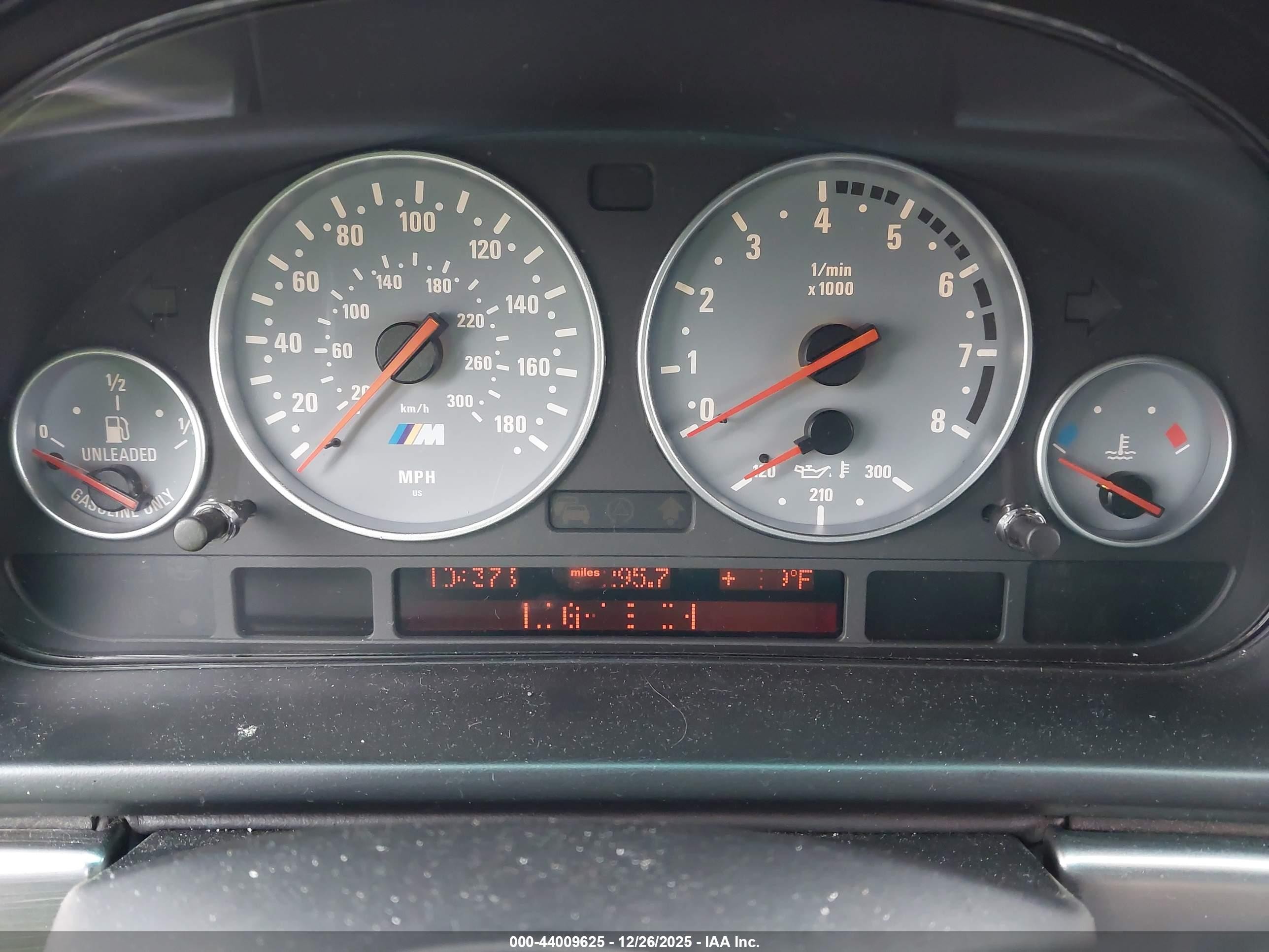 2003 Bmw M5   Black vin: WBSDE934X3CF93936