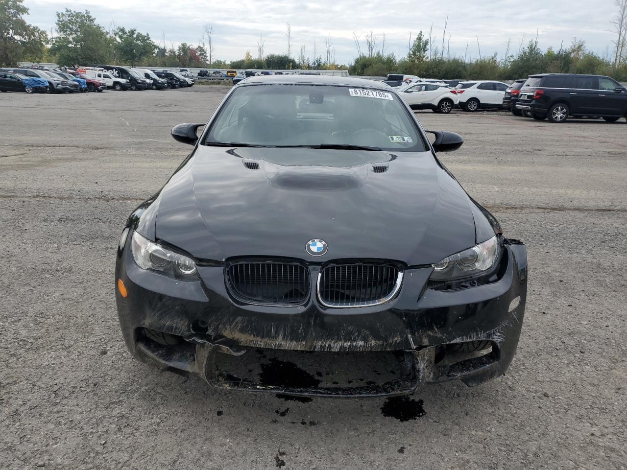 2011 Bmw M3 Black vin: WBSDX9C52BE584618