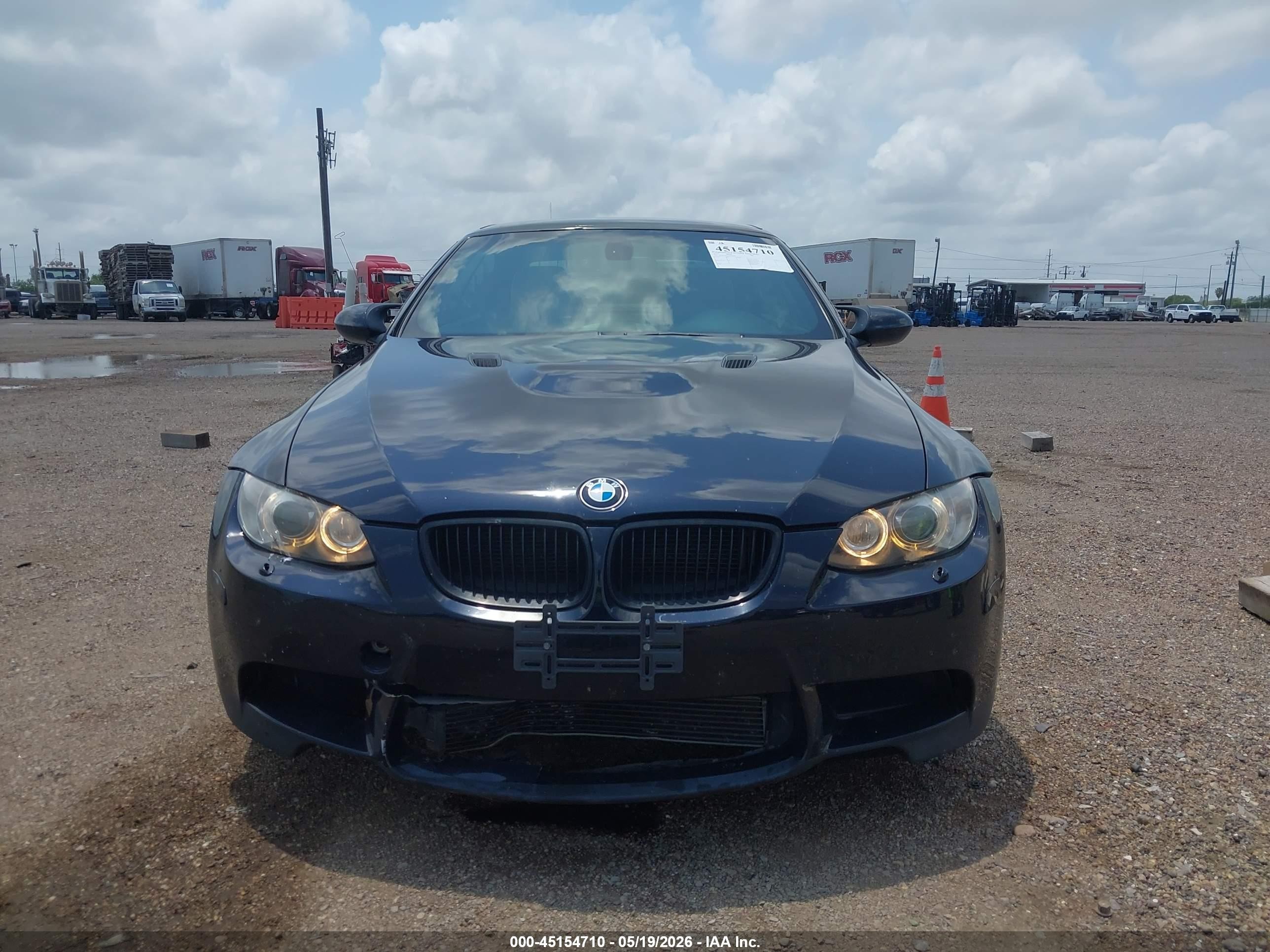 2012 Bmw M3   Black vin: WBSDX9C54CE785003