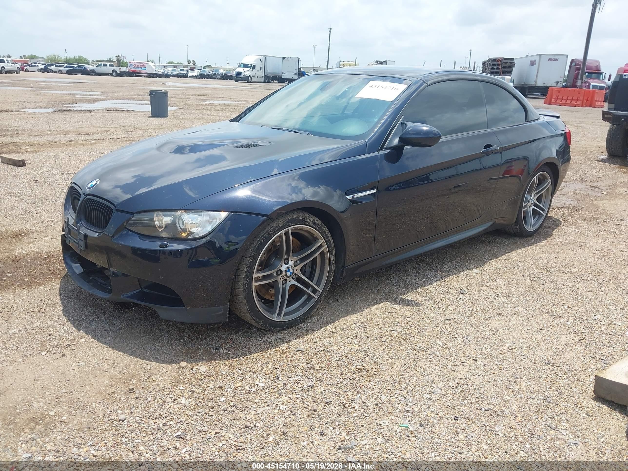 2012 Bmw M3   Black vin: WBSDX9C54CE785003