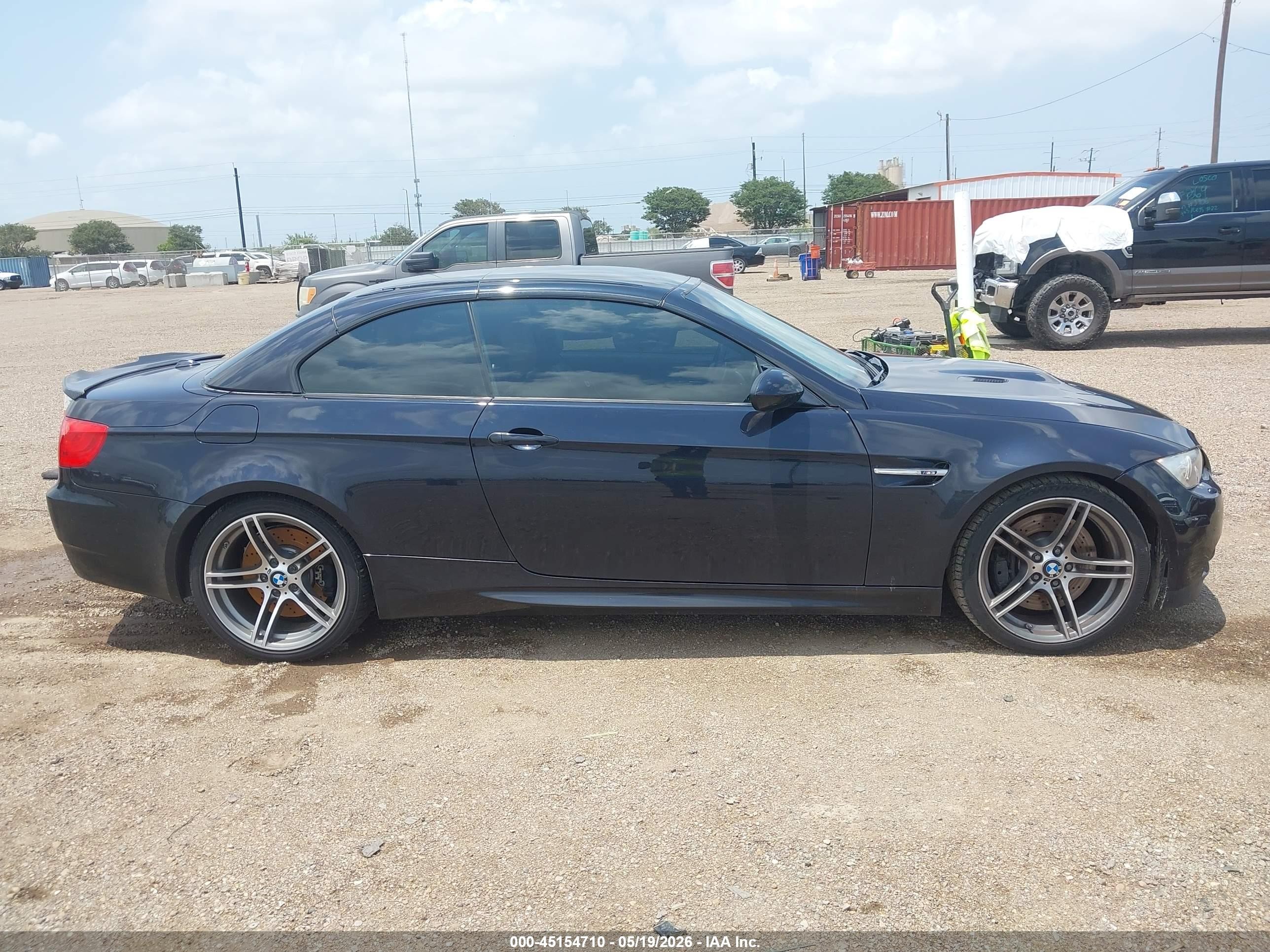 2012 Bmw M3   Black vin: WBSDX9C54CE785003