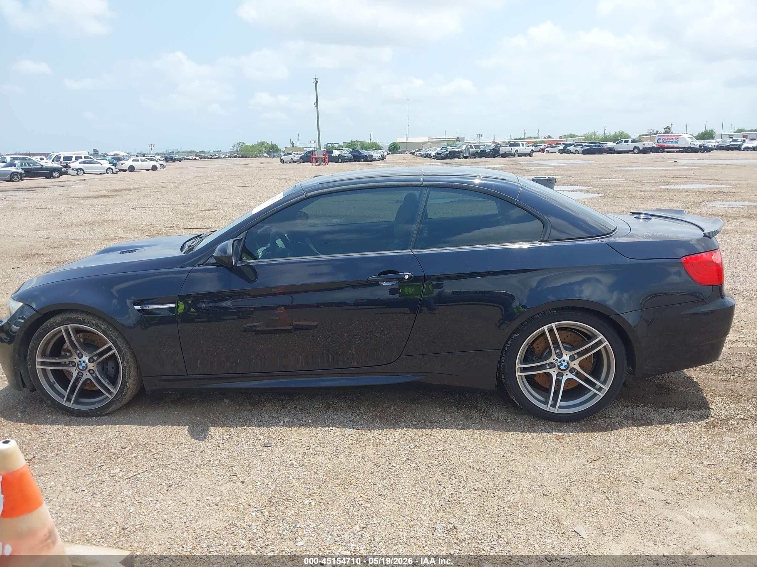 2012 Bmw M3   Black vin: WBSDX9C54CE785003
