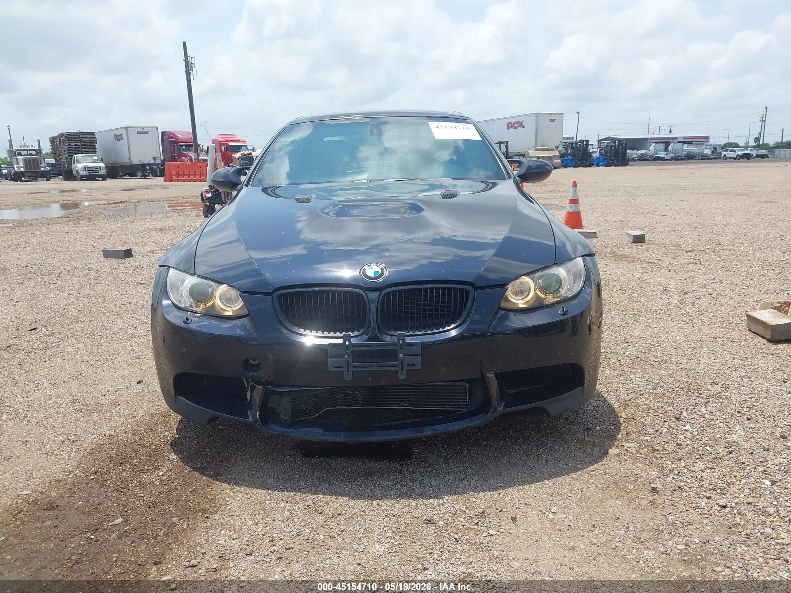 2012 Bmw M3   Black vin: WBSDX9C54CE785003