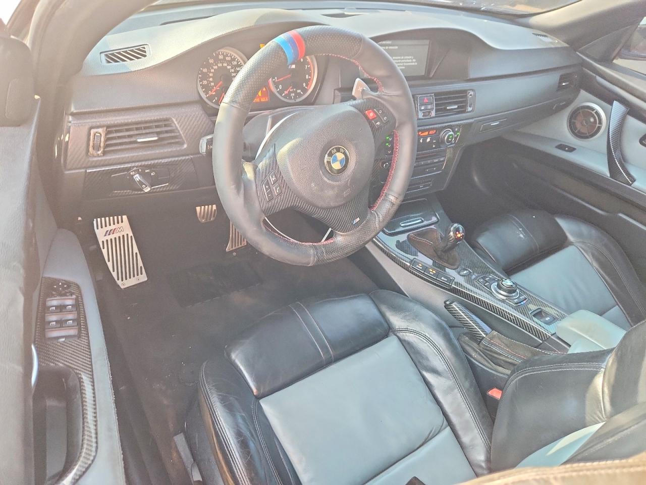 2011 Bmw M3 White vin: WBSDX9C56BE584556