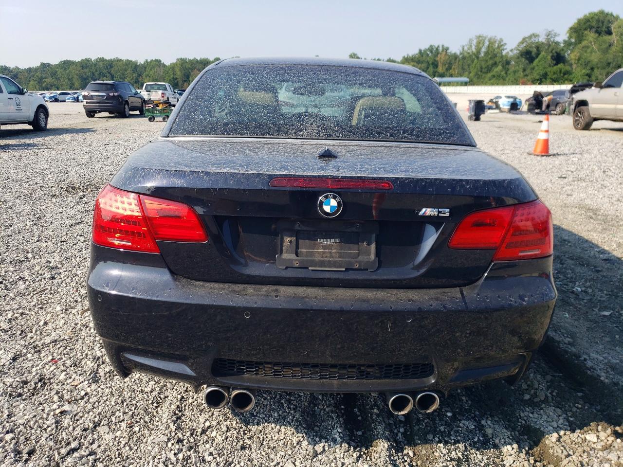 2011 Bmw M3 Black vin: WBSDX9C5XBE784193