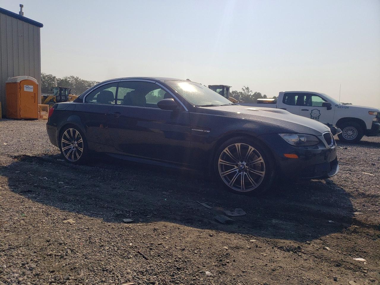 2011 Bmw M3 Black vin: WBSDX9C5XBE784193