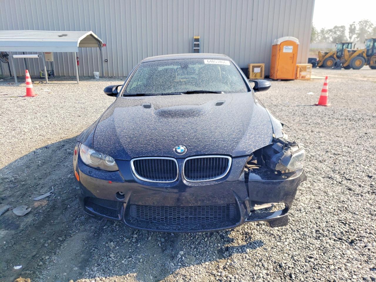 2011 Bmw M3 Black vin: WBSDX9C5XBE784193