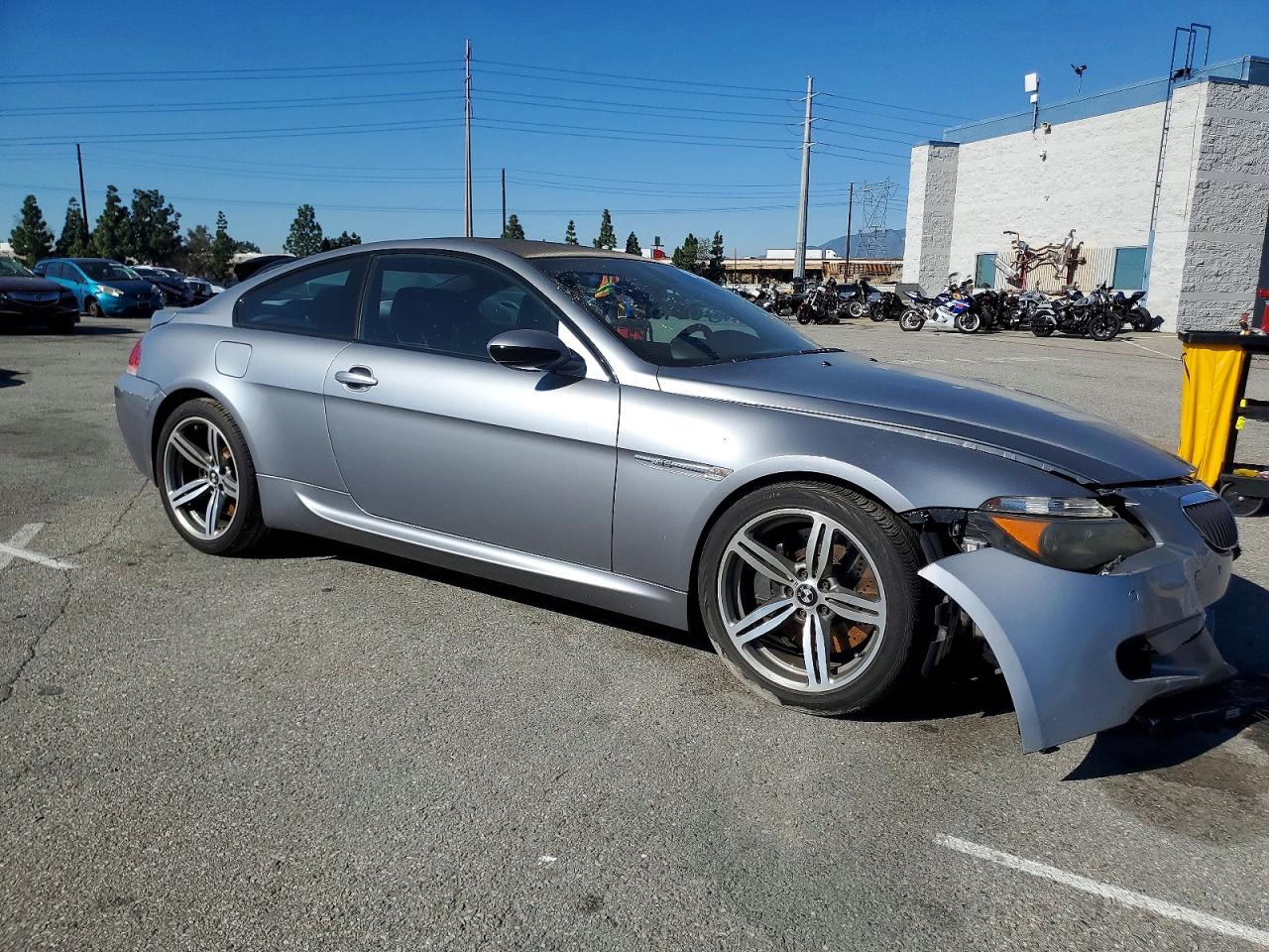 2006 Bmw M6 Gray vin: WBSEH93416B797267