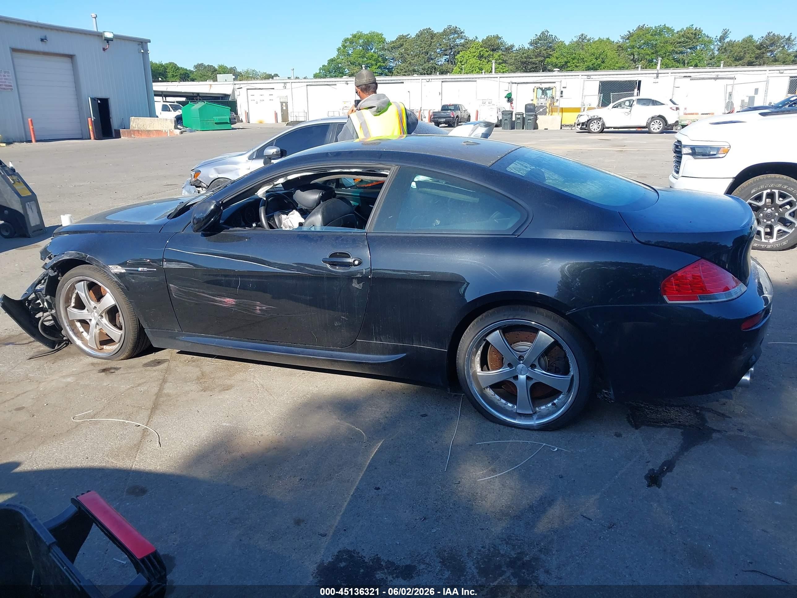 2006 Bmw M6   Black vin: WBSEH93426B798041