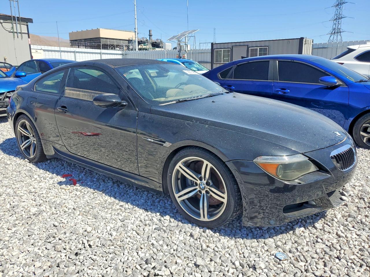 2006 Bmw M6 Black vin: WBSEH93476B797225
