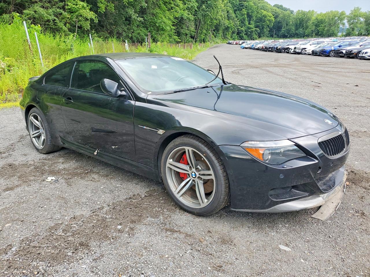 2007 Bmw M6 Black vin: WBSEH93517CY23550