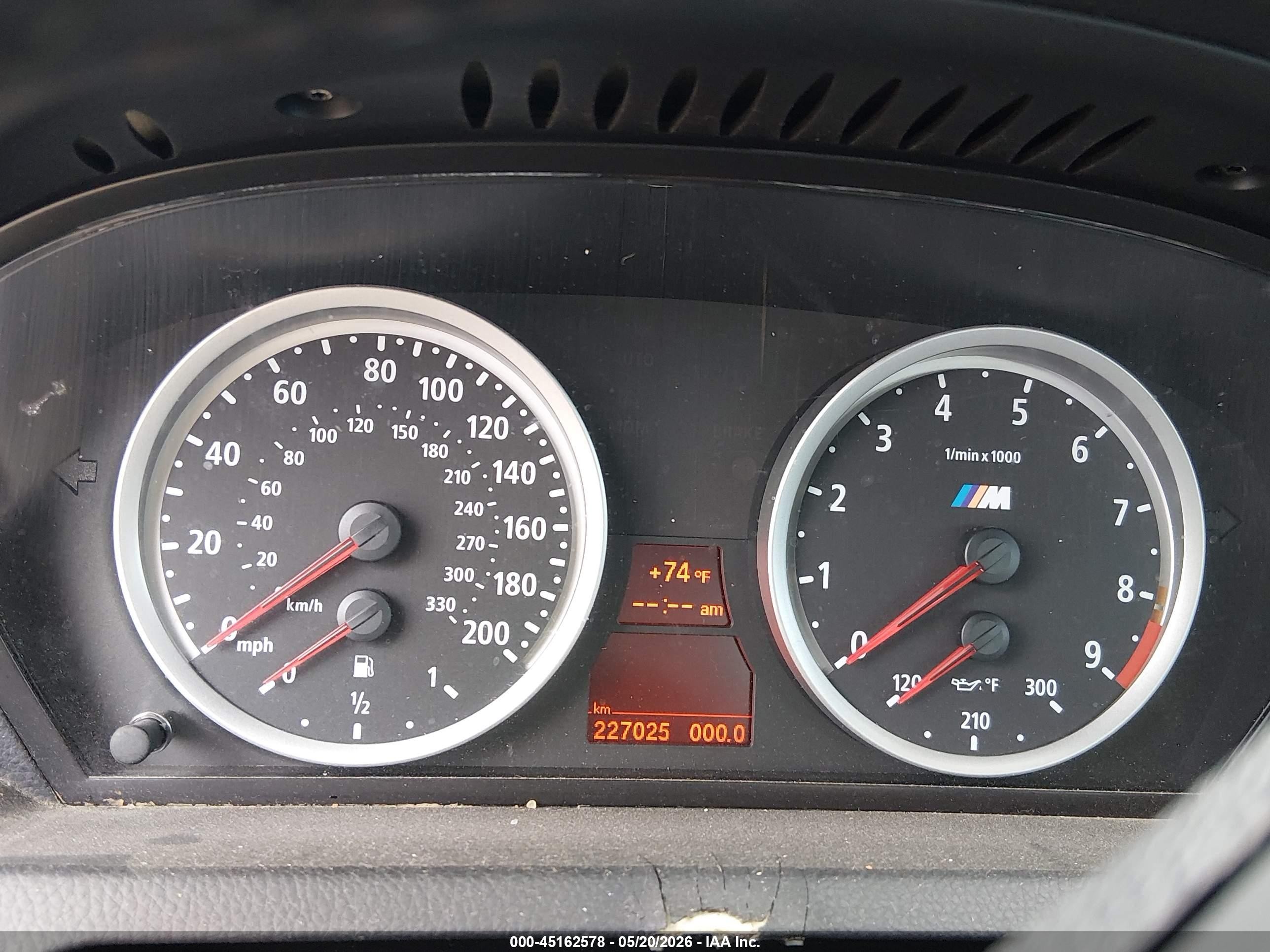 2008 Bmw M6   Black vin: WBSEH93548CY24337
