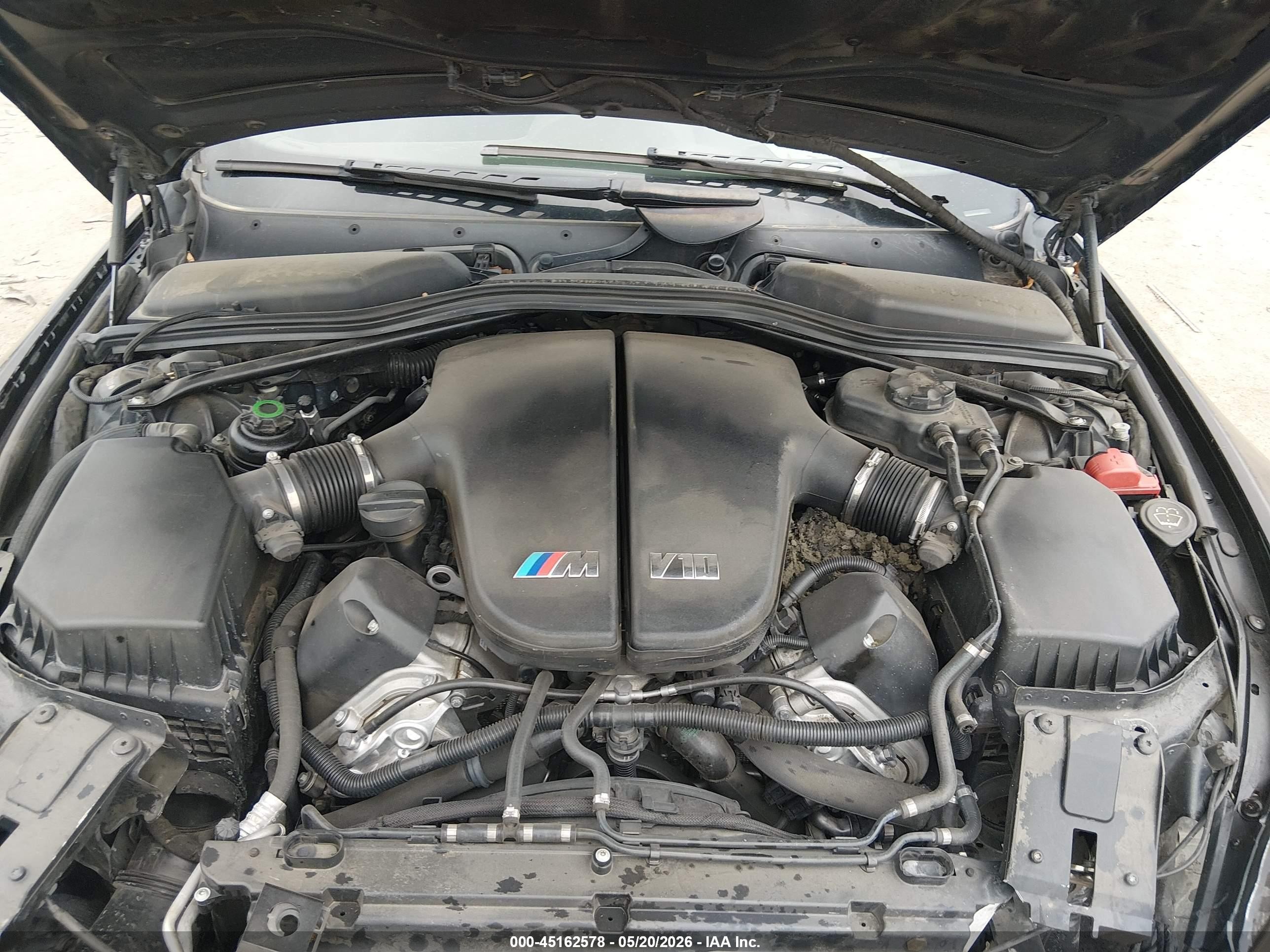 2008 Bmw M6   Black vin: WBSEH93548CY24337